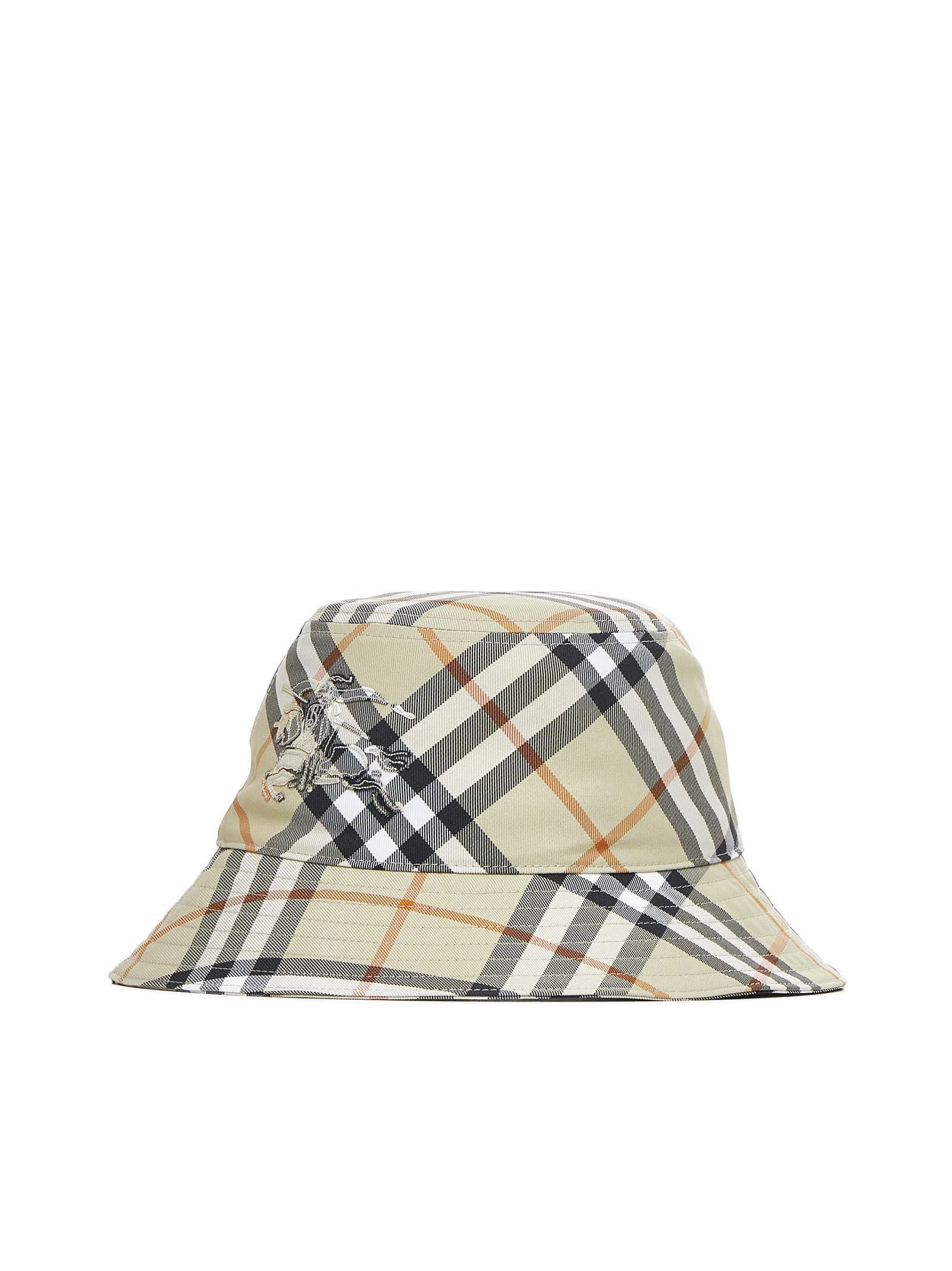 Burberry check Light Green Polyester Hat