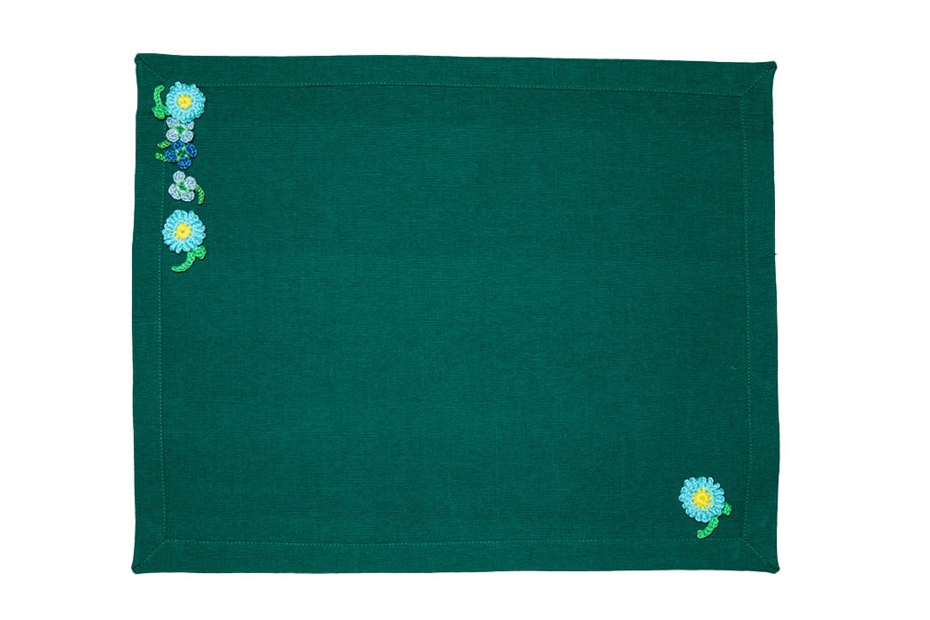Le Botteghe su Gologone Placemats Crochet 35x45 Cm