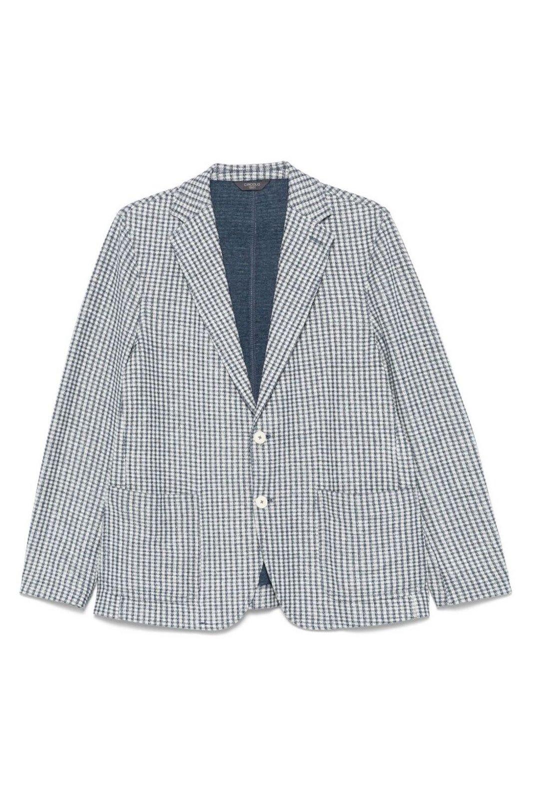 Circolo 1901 Checkered Blazer Jacket