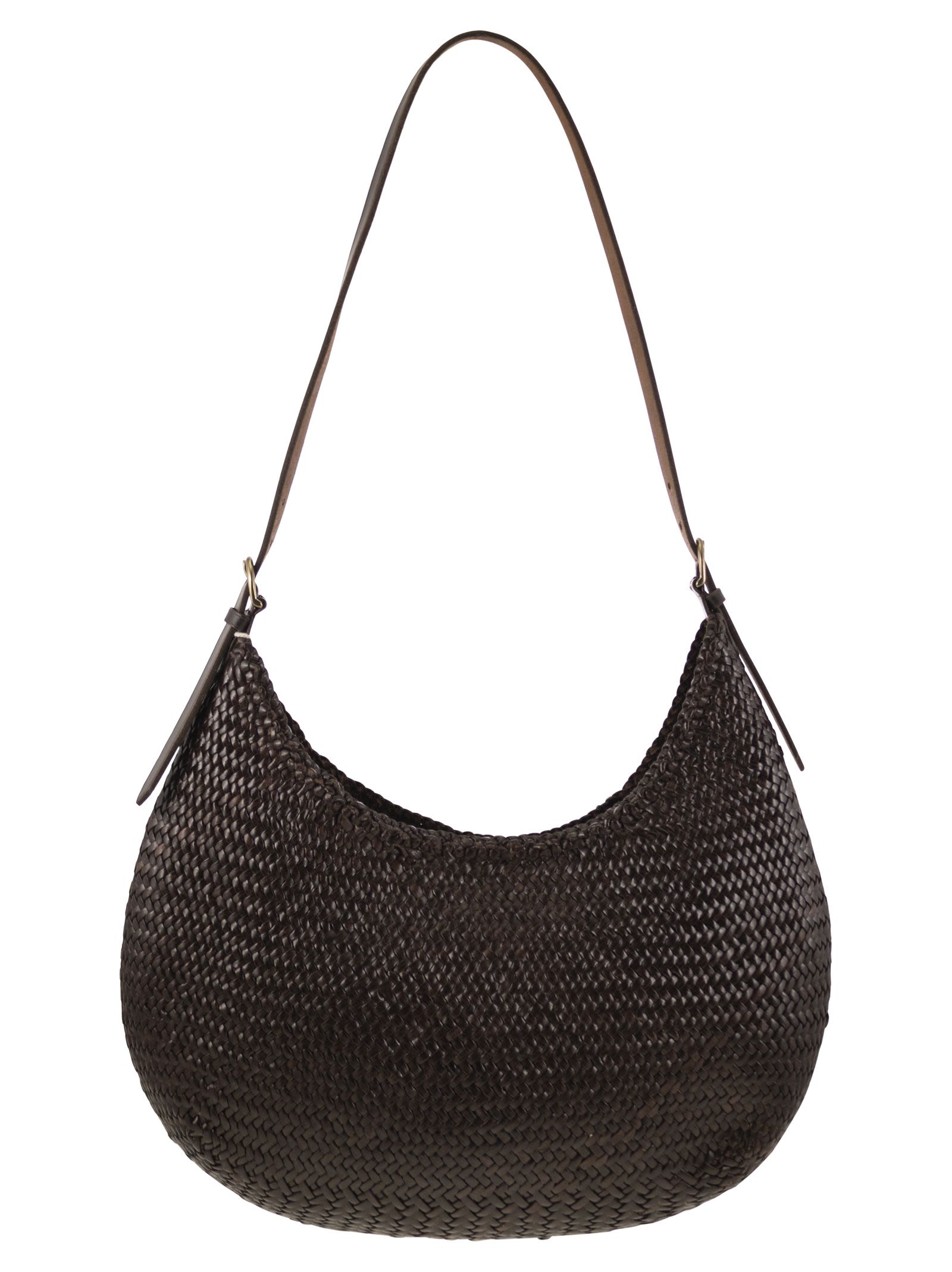 Dragon Diffusion Luna Piena - Woven Leather Bag