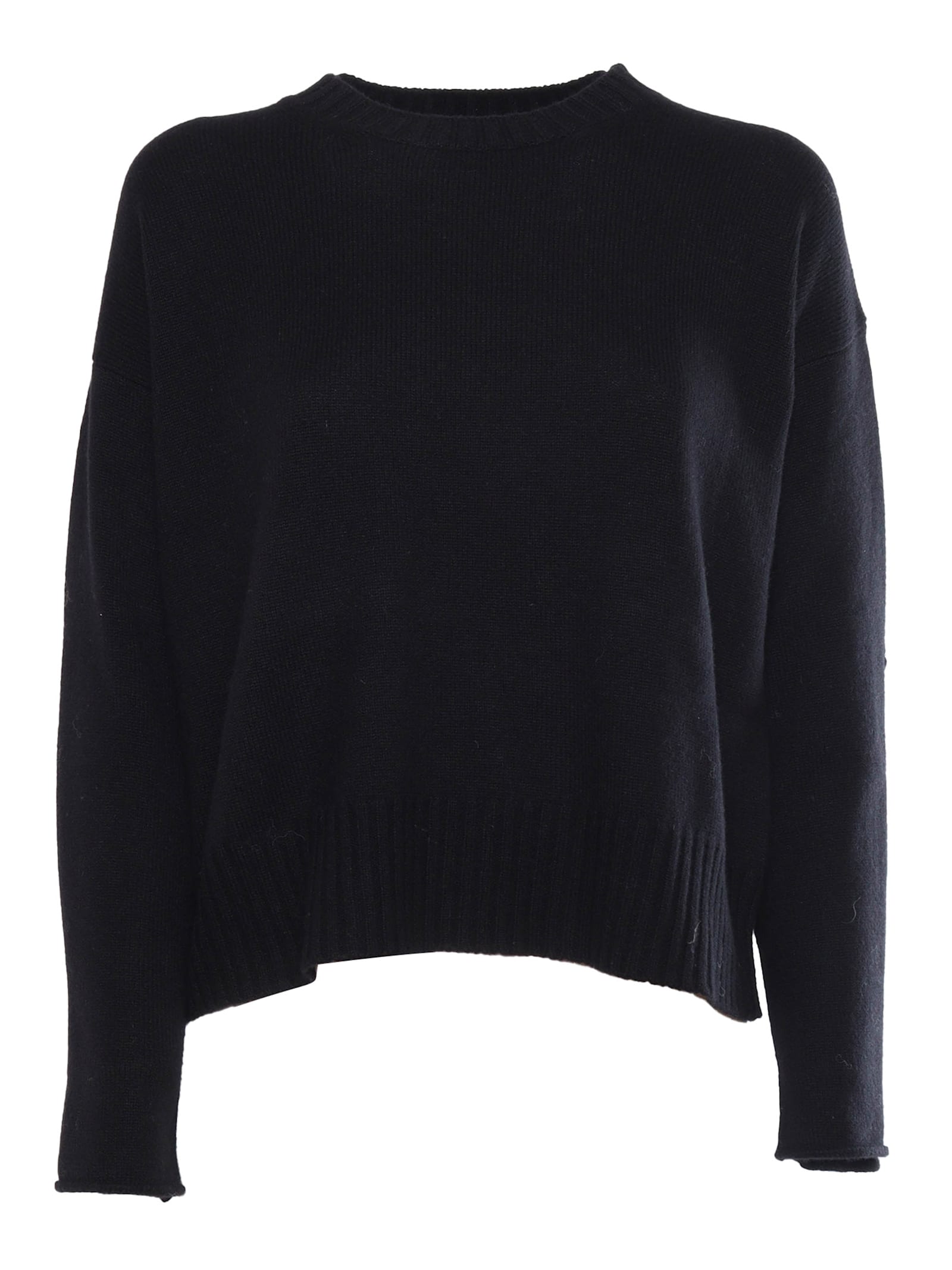 Kangra Boxing Crewneck Sweater With Buttoned Sleeves