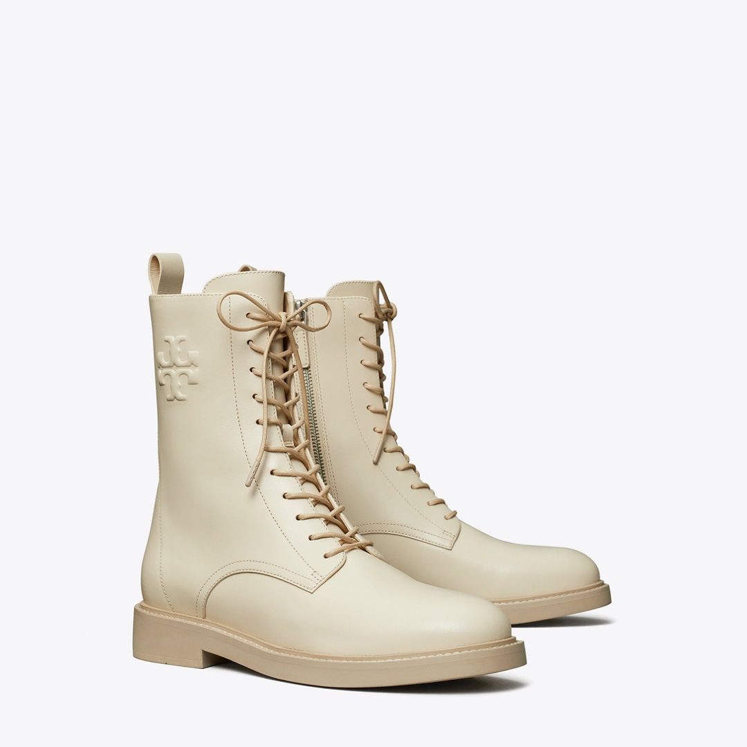 Tory Burch Double T Combat Boot