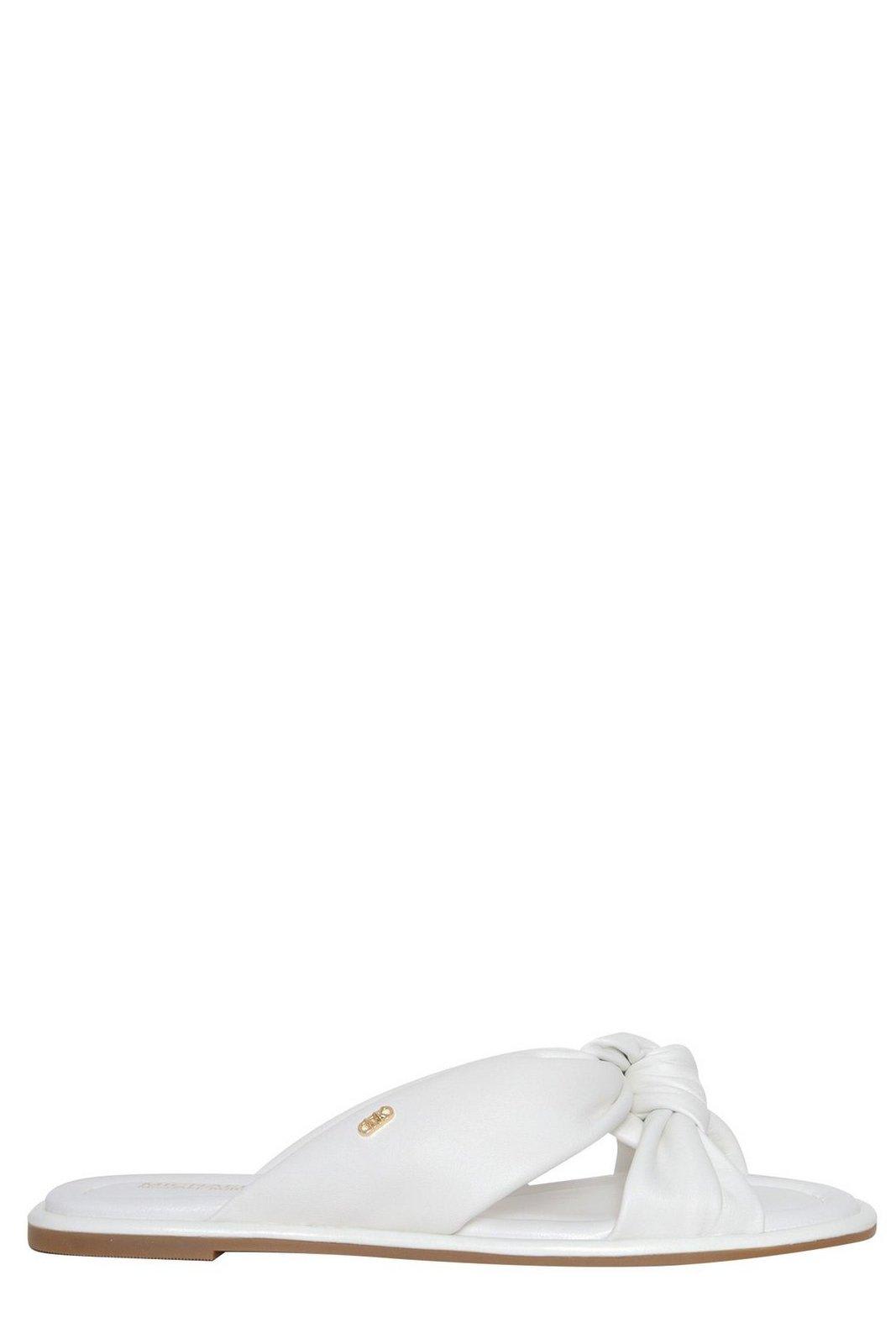 Michael Kors Elena Logo Plaque Slides