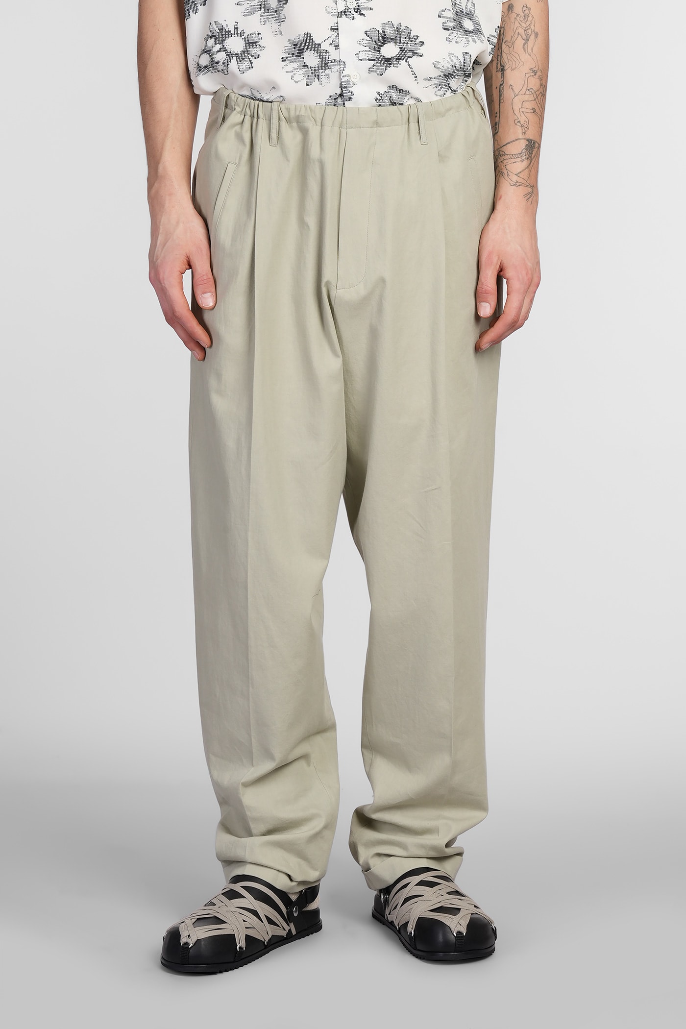 Magliano Pants In Green Cotton