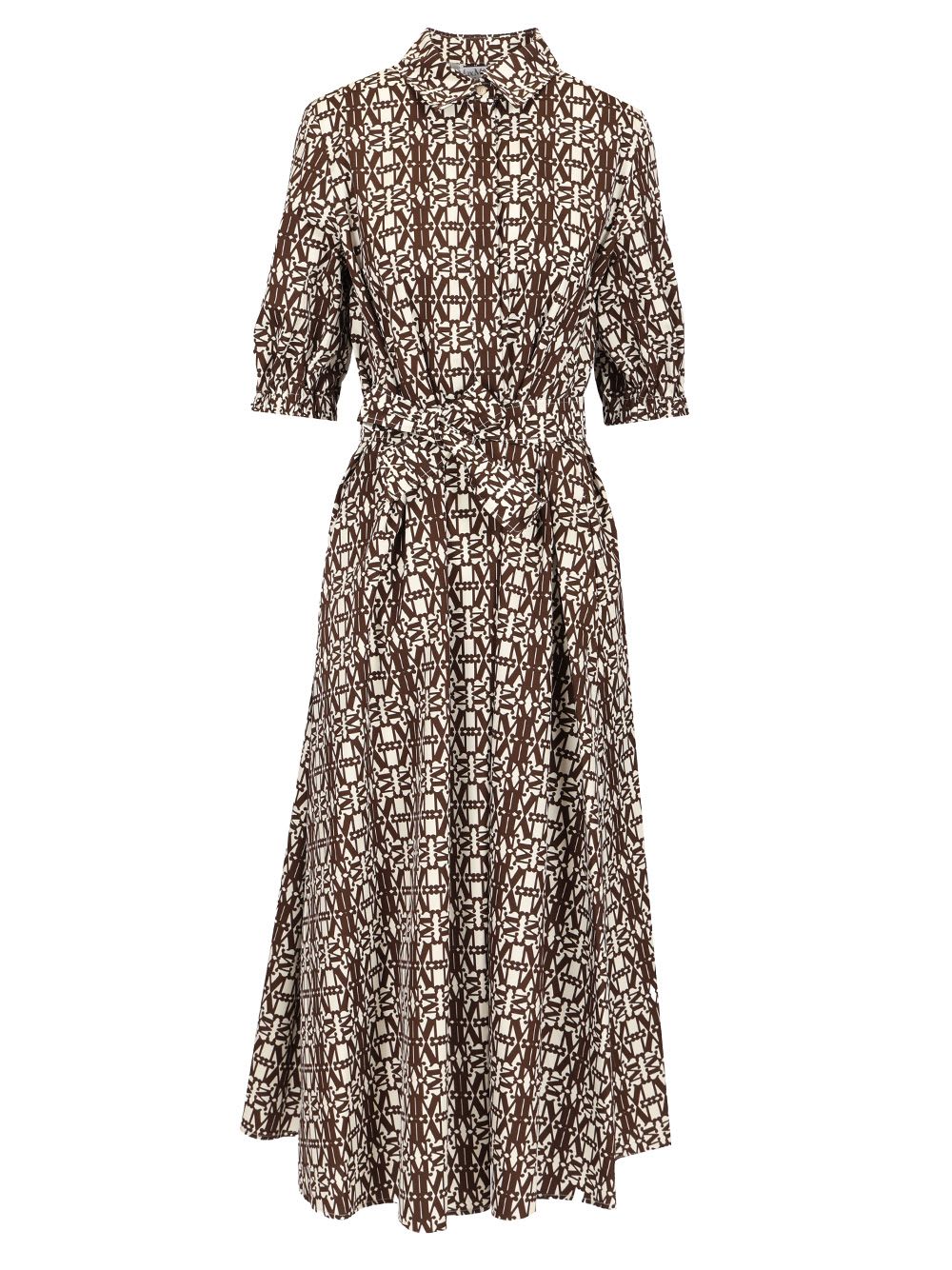 Max Mara Printed Cotton Shirtdress