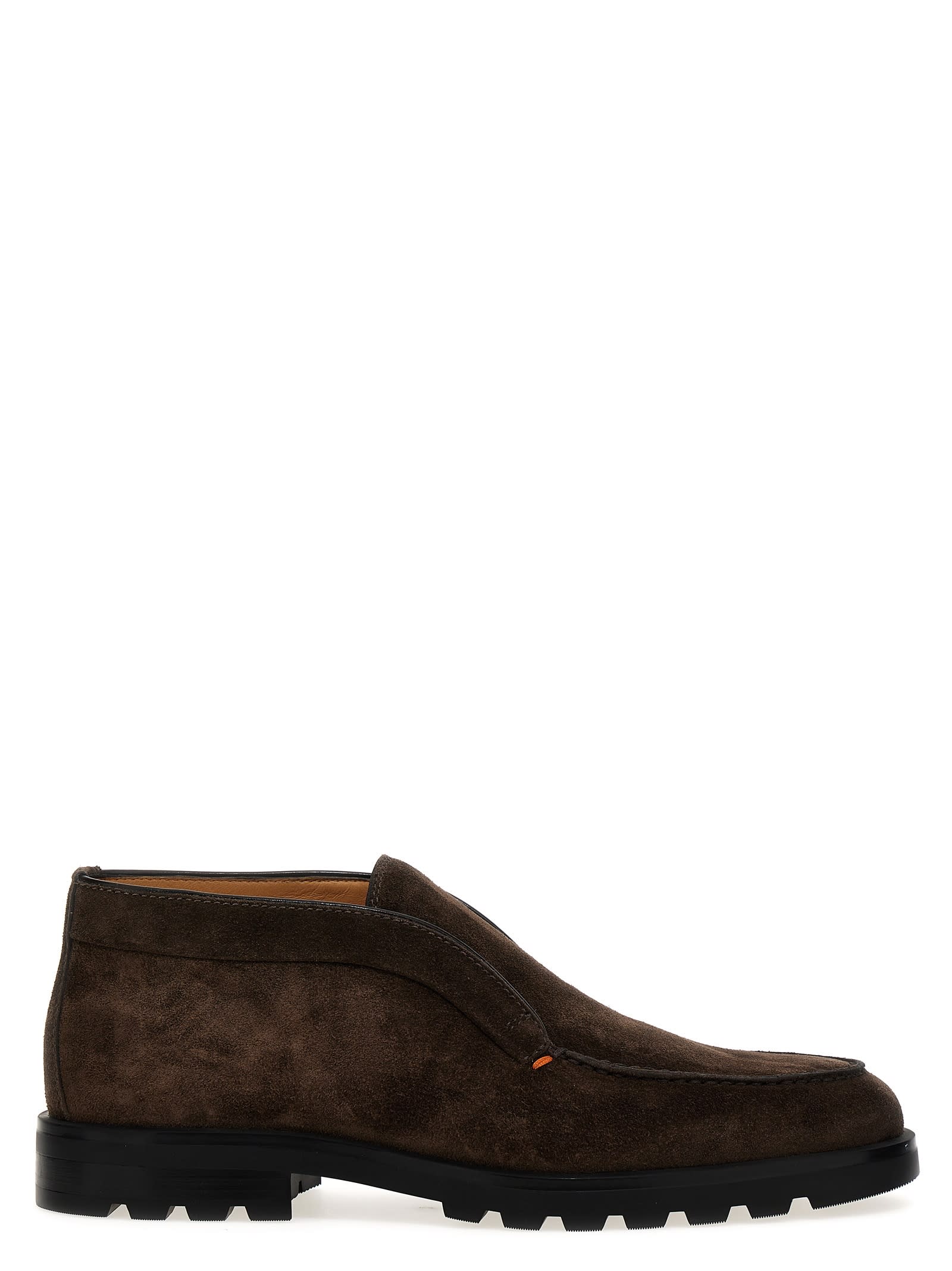 Santoni Suede Boots