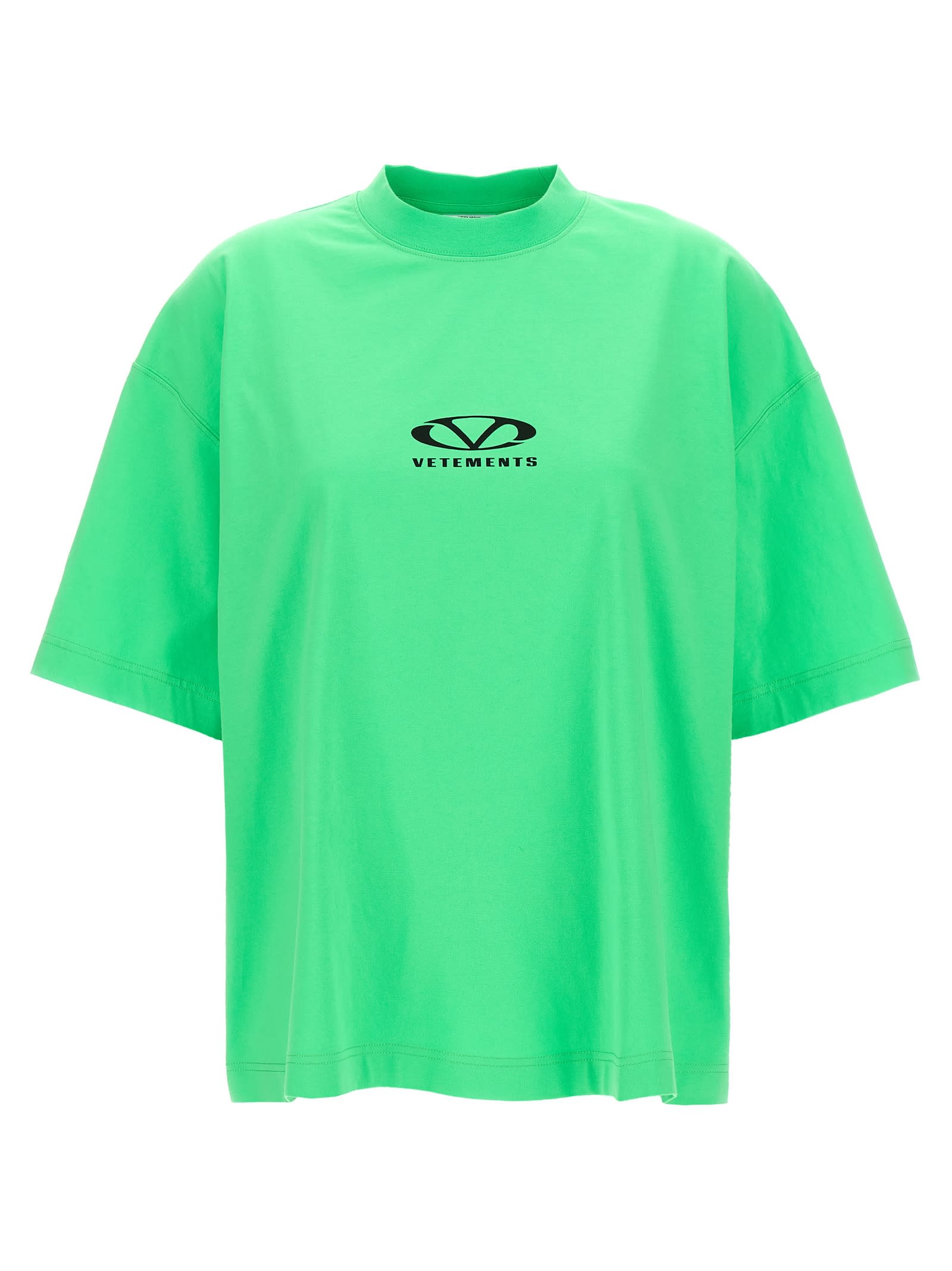 VETEMENTS oval Logo T-shirt