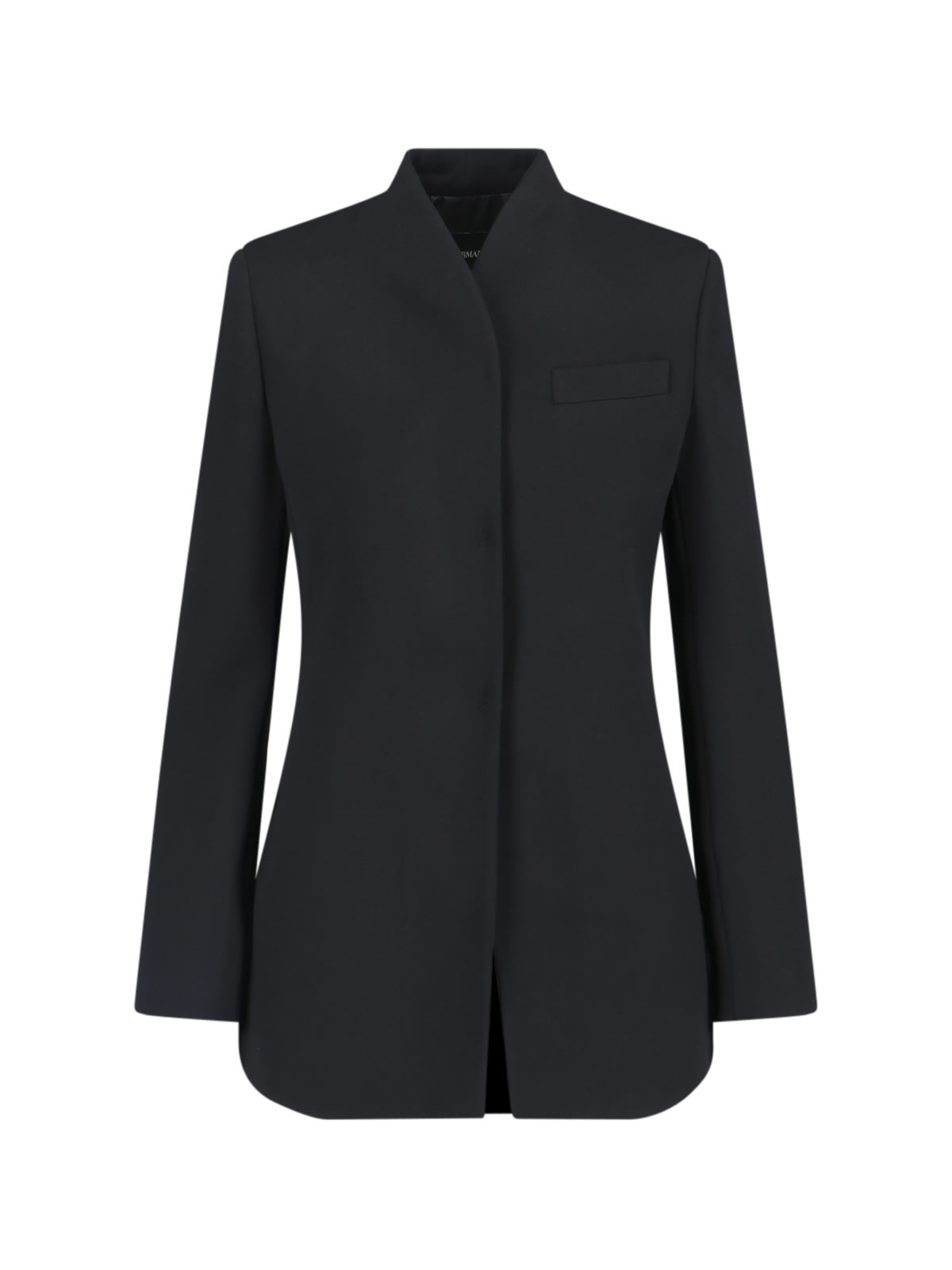 Giorgio Armani Single-breasted Wool Jacket