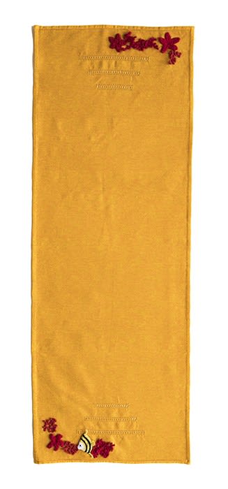 Le Botteghe su Gologone Runner Crochet 130x50 Cm