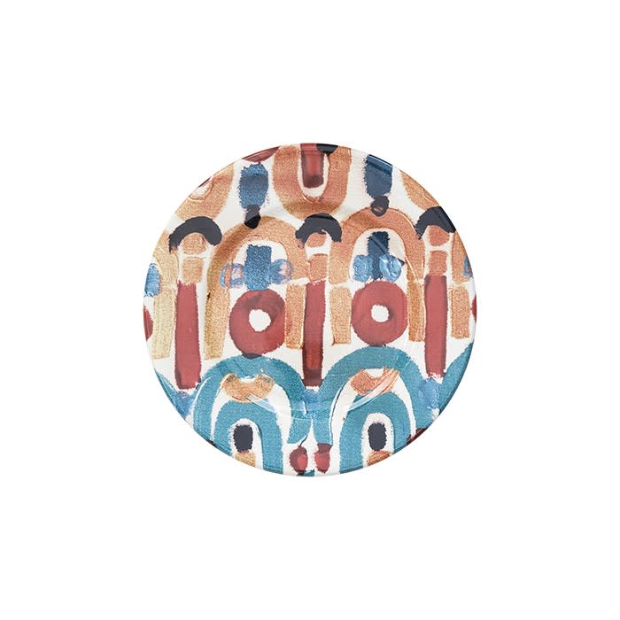 Le Botteghe su Gologone Plates Round Ceramic Colores 19 + 25 + 28 Cm