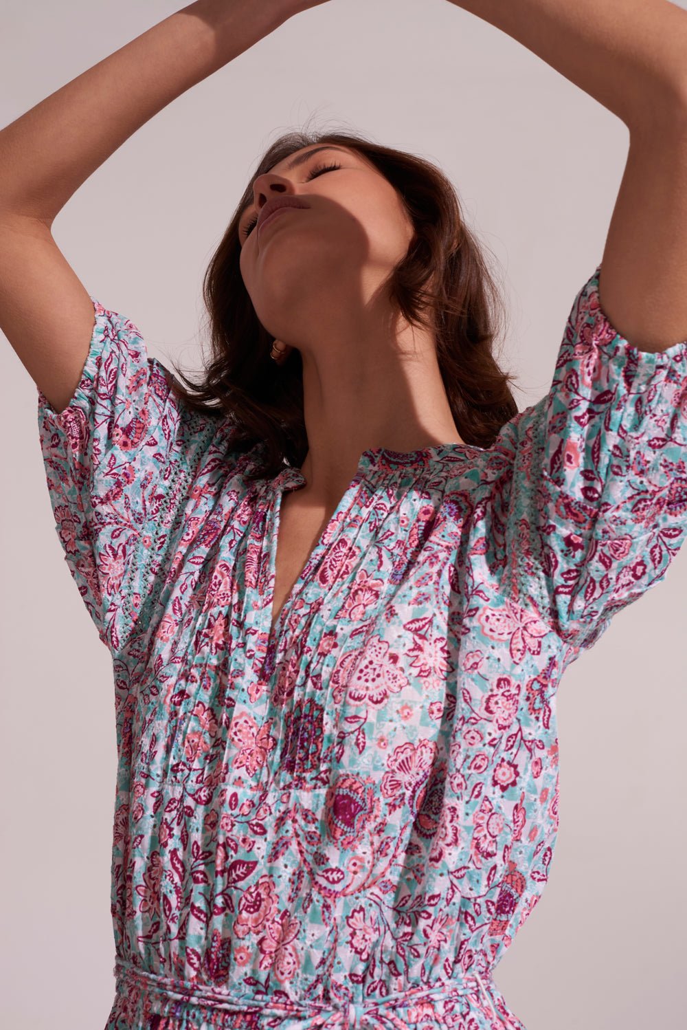 Mini Dress Bona - Aqua Pensee