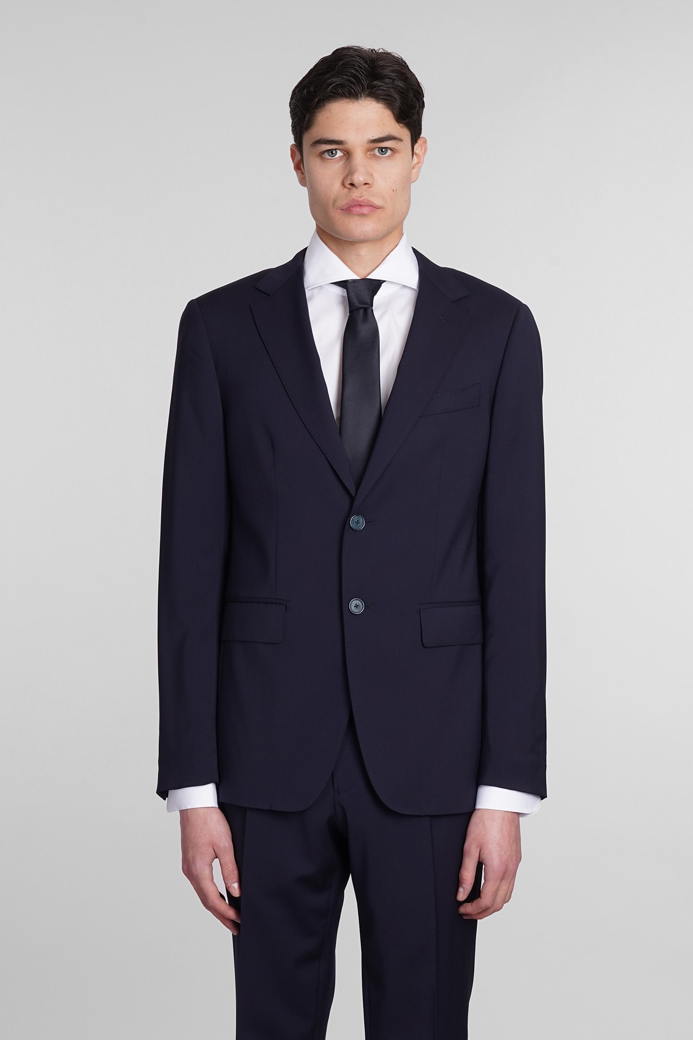Santaniello In Blue Wool