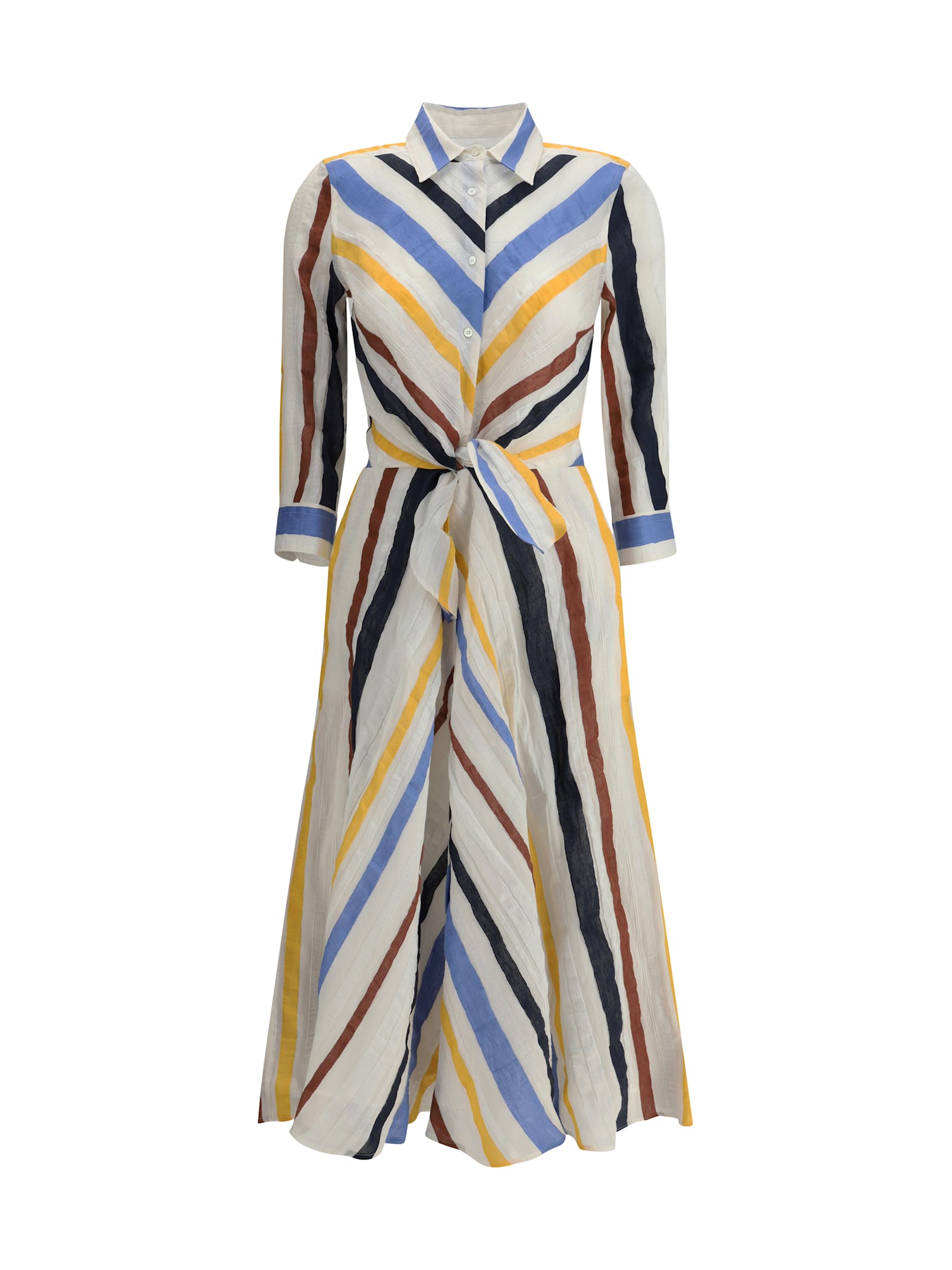 Sara Roka Long Shirt Dress