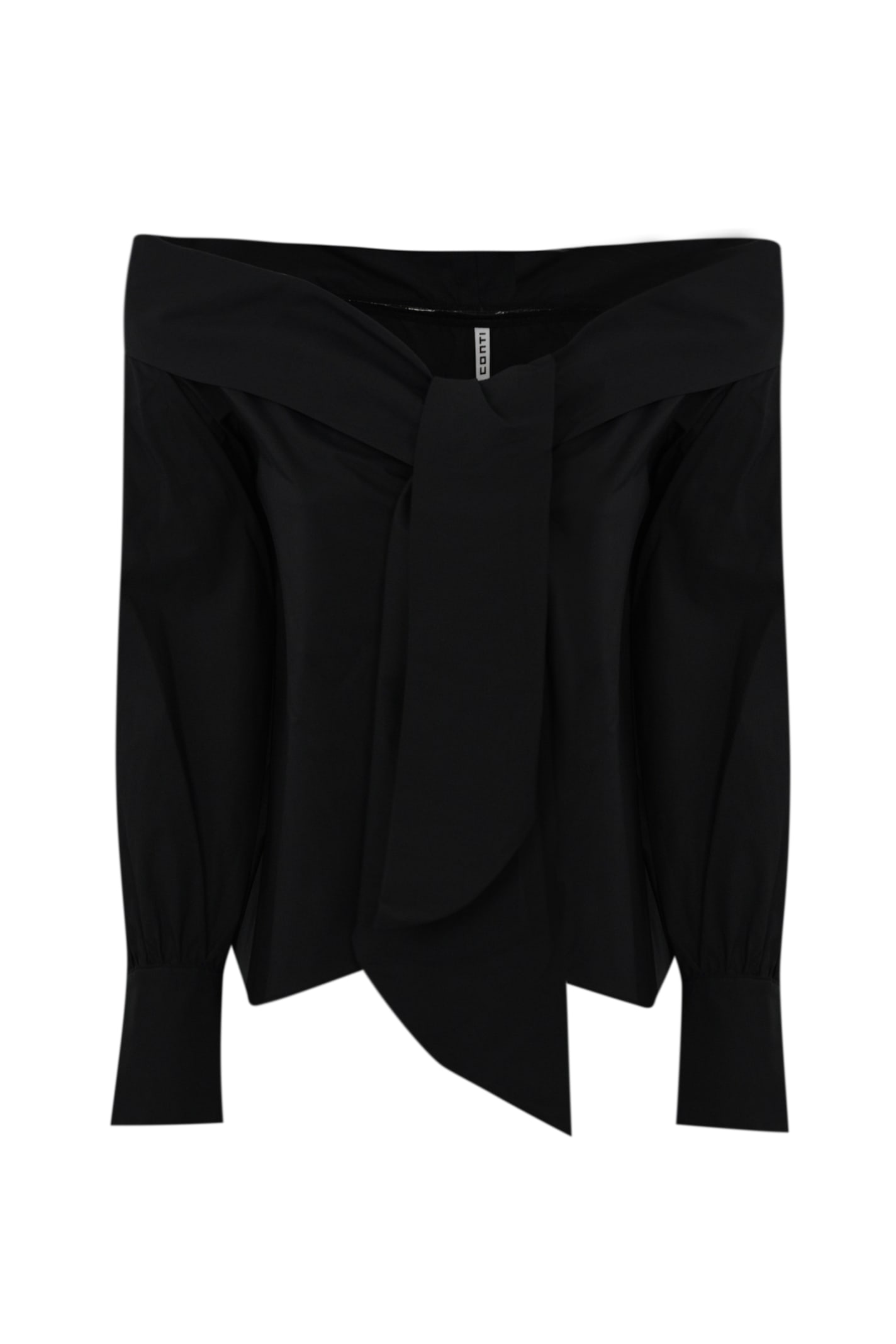 Liviana Conti Cotton Bow Shirt
