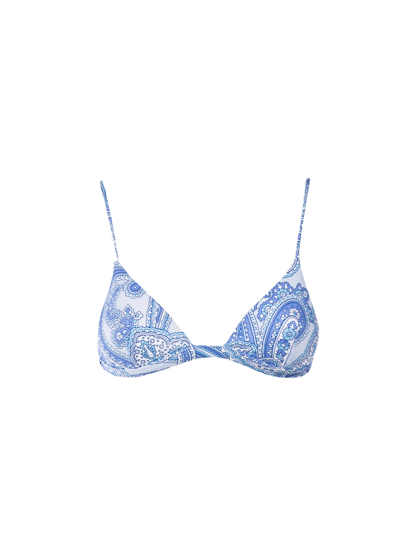 MC2 Saint Barth Woman Paisley Triangle Top Swimsuit Rylie