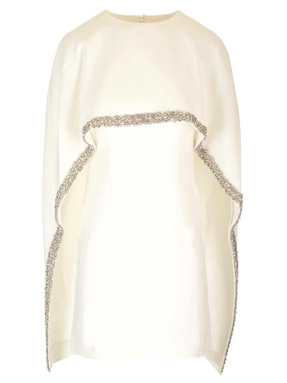 Roland Mouret Crepe Satin Mini Dress