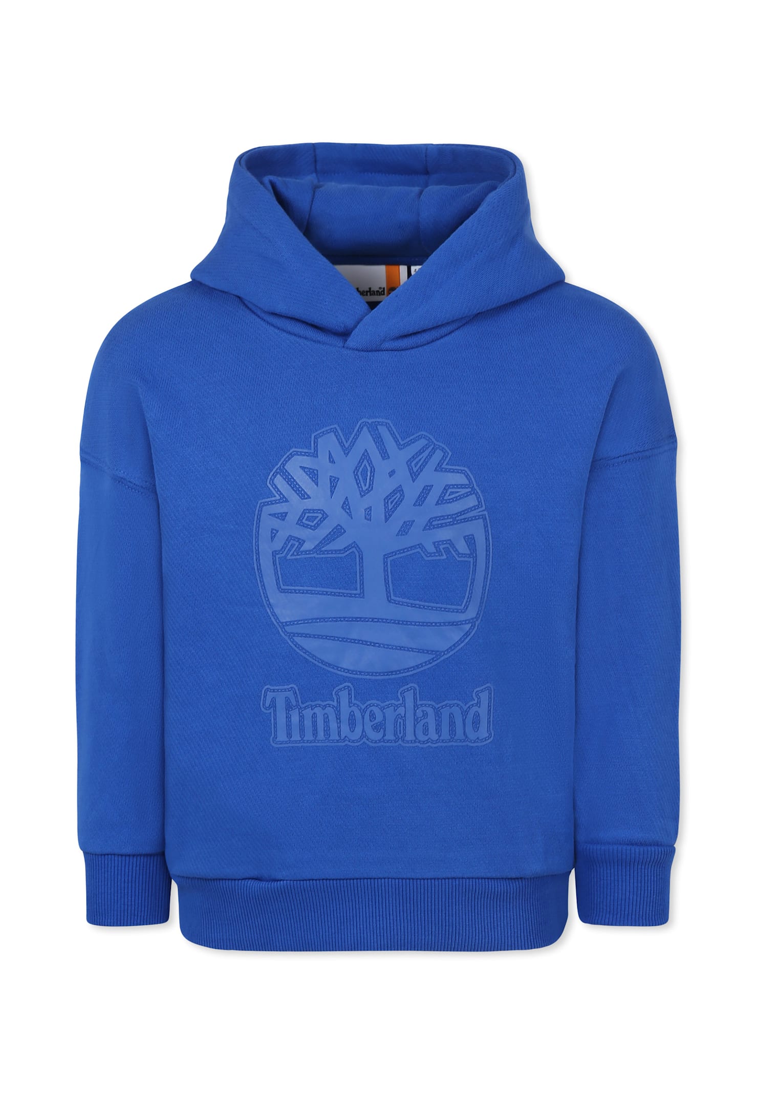 Timberland Light Blue Sweatshirt For Boy With Logo