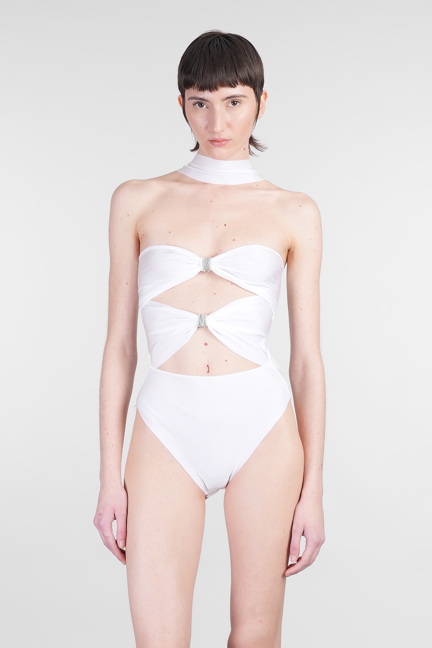 MVP Wardrobe Body In White Polyamide