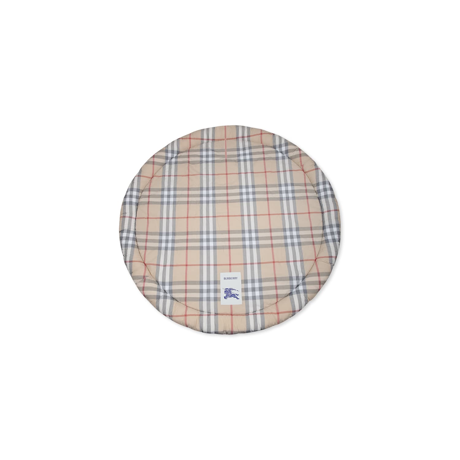 Burberry Beige Mat For Babykids With Vintage Check