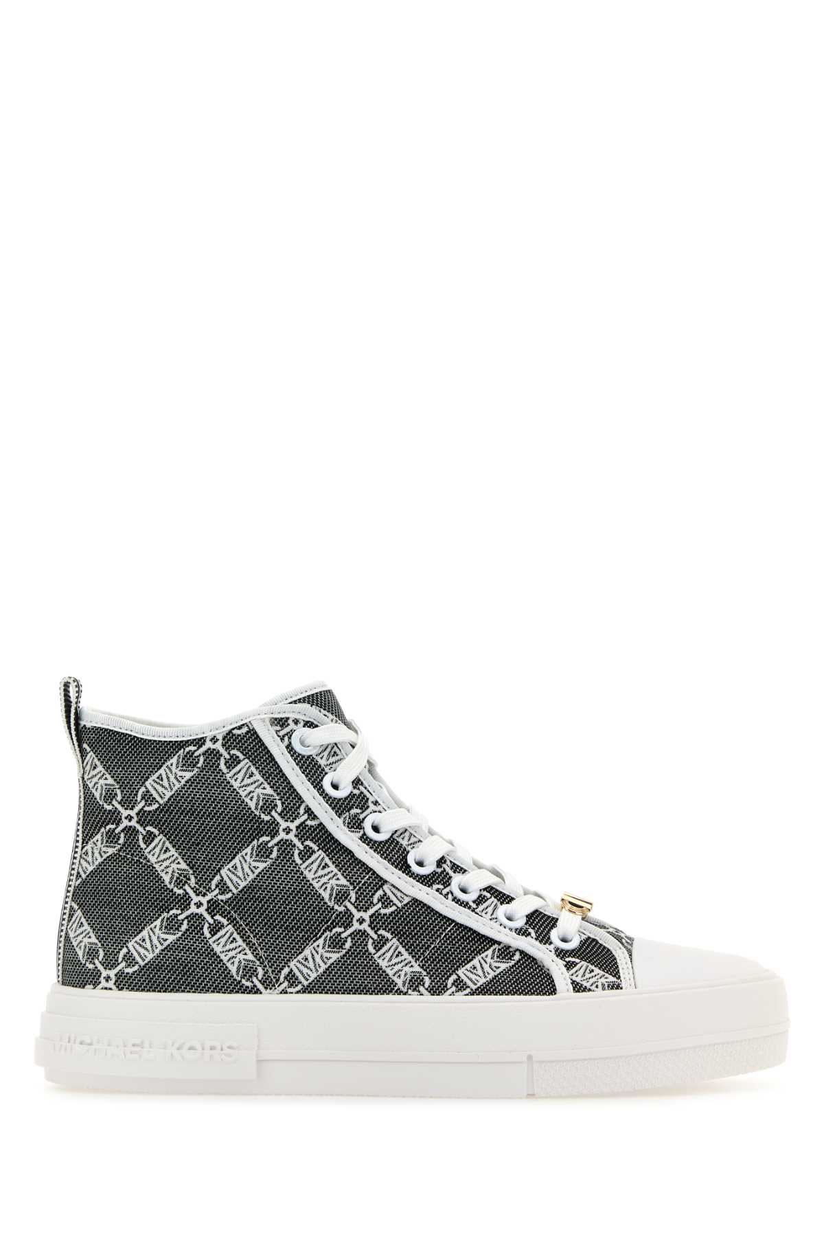 Michael Kors Embroidered Canvas Sneakers