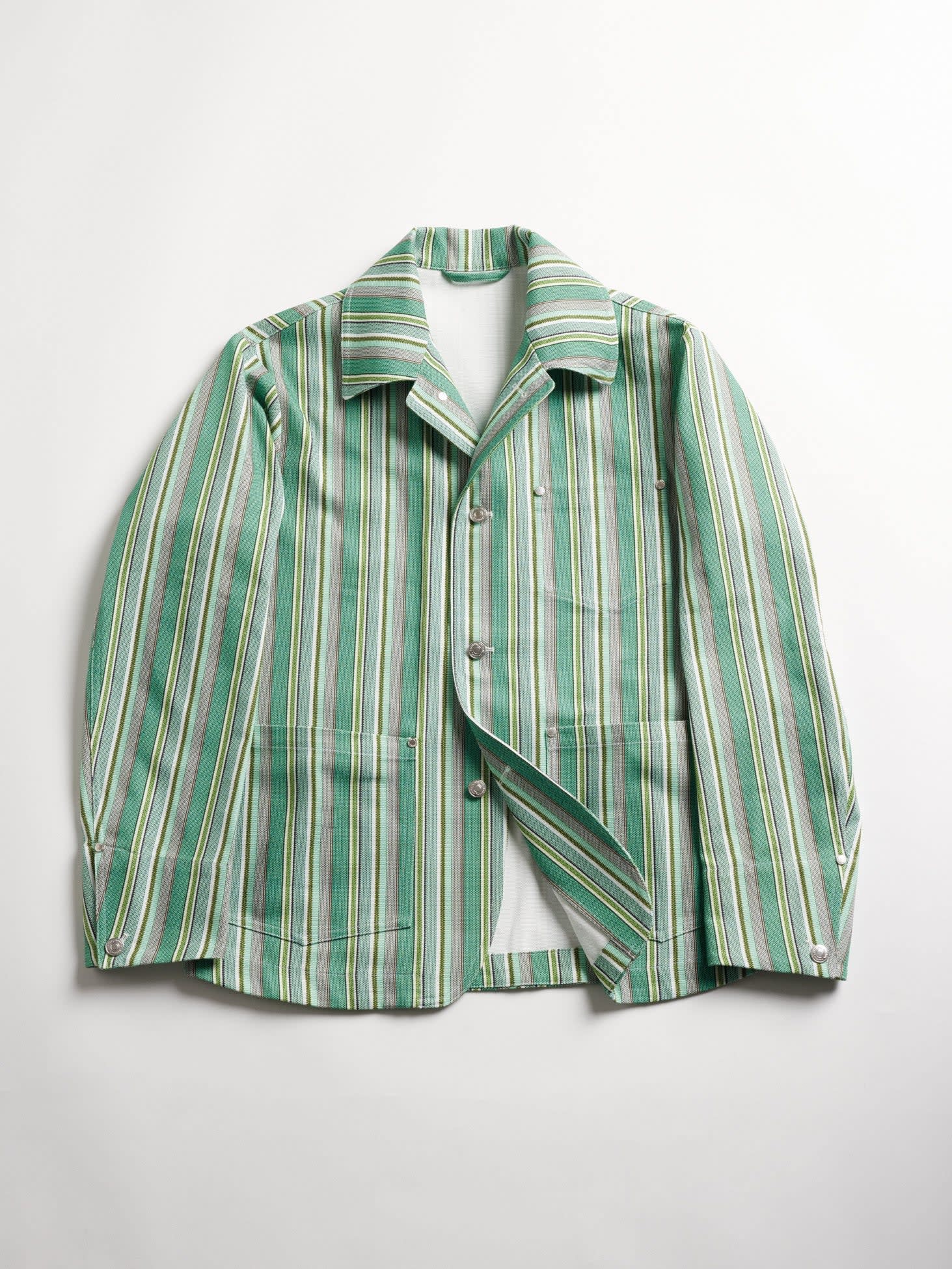 doppiaa Aassalonne Striped Work Jacket