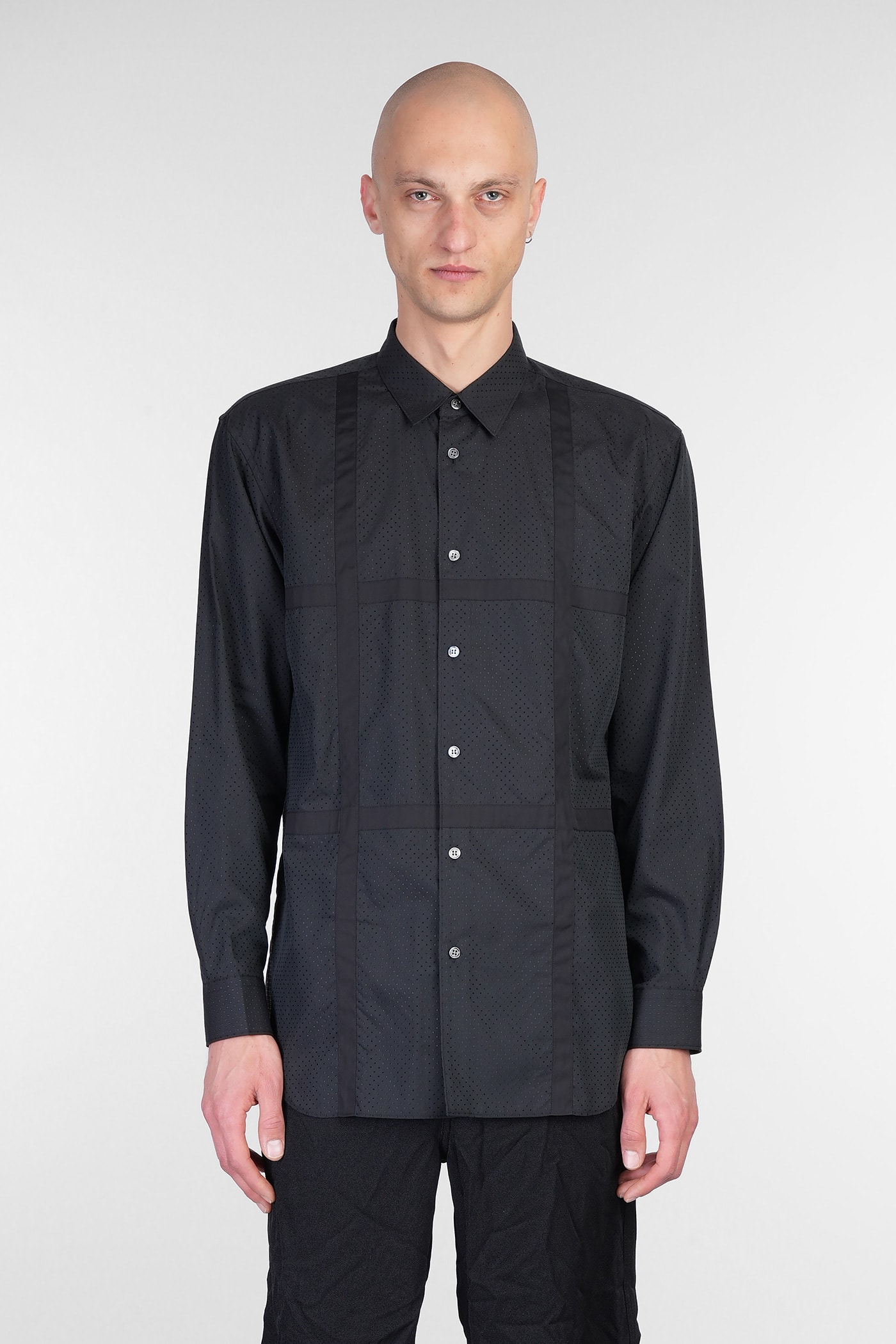 Comme des Garçons Shirt Shirt In Black Cotton