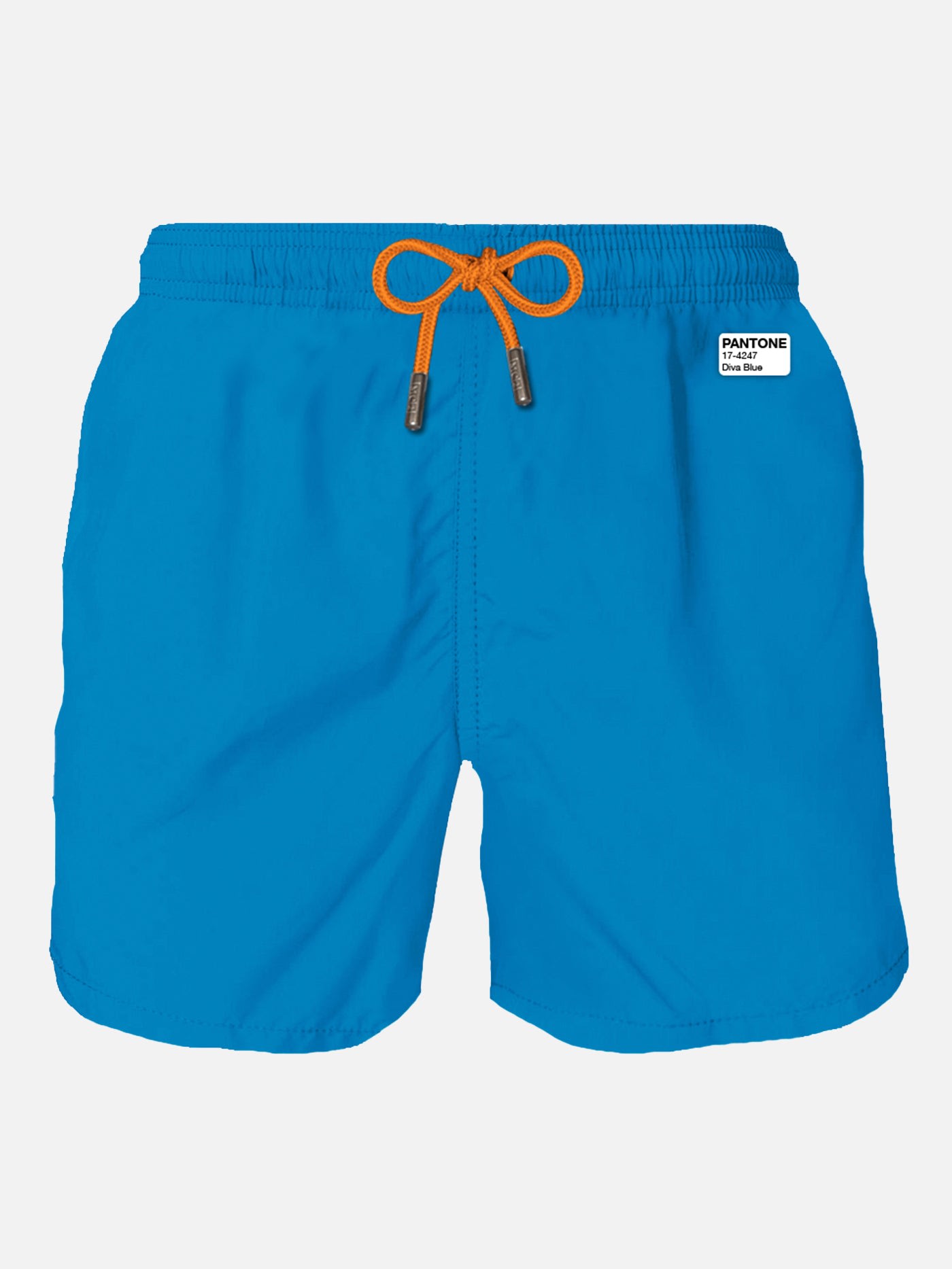 MC2 Saint Barth Man Bluette Lightweight Fabric Swim Shorts Lightting Pantone Pantone Special Edition