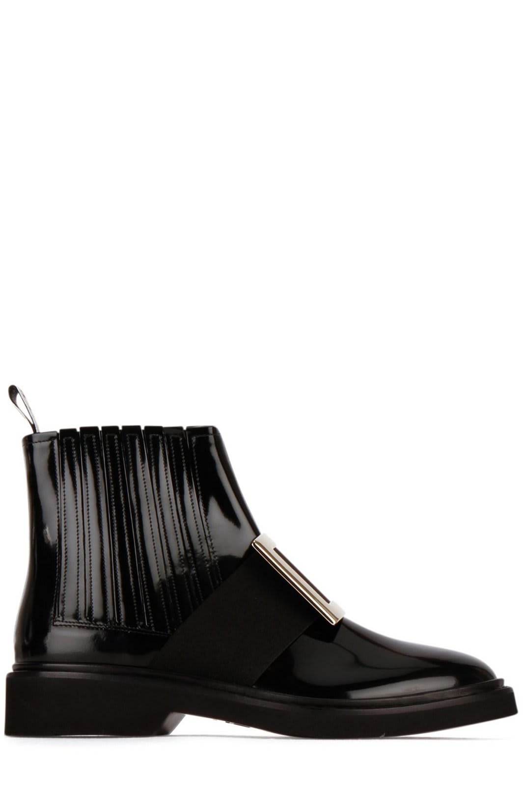 Roger Vivier Viv Rangers Buckle Chelsea Boots