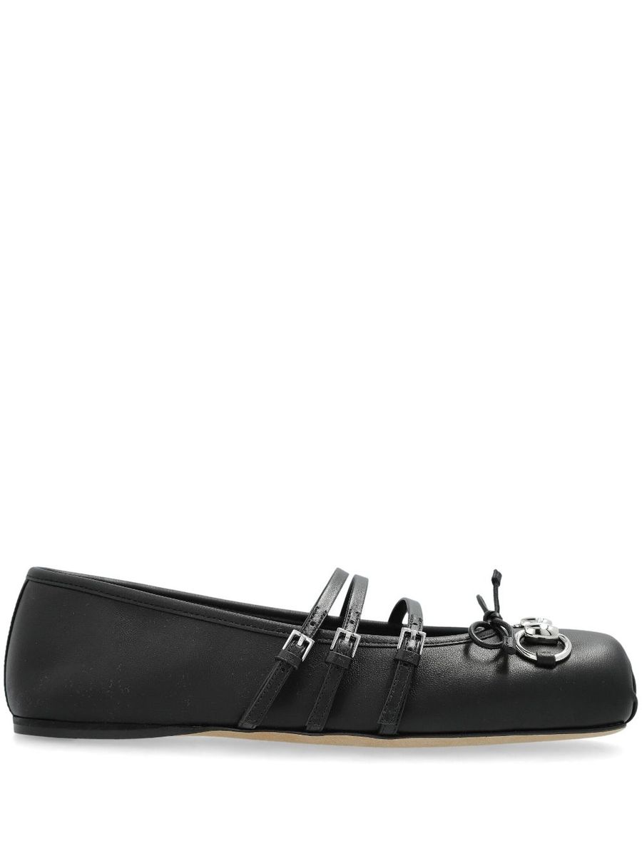 Gucci Horsebit 1955 Leather Ballets
