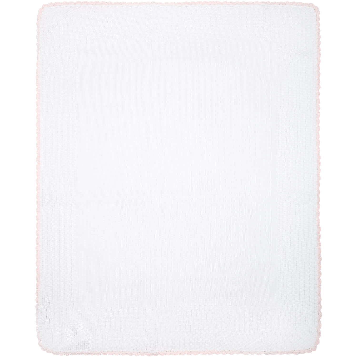 Little Bear White Blanket For Baby Girl