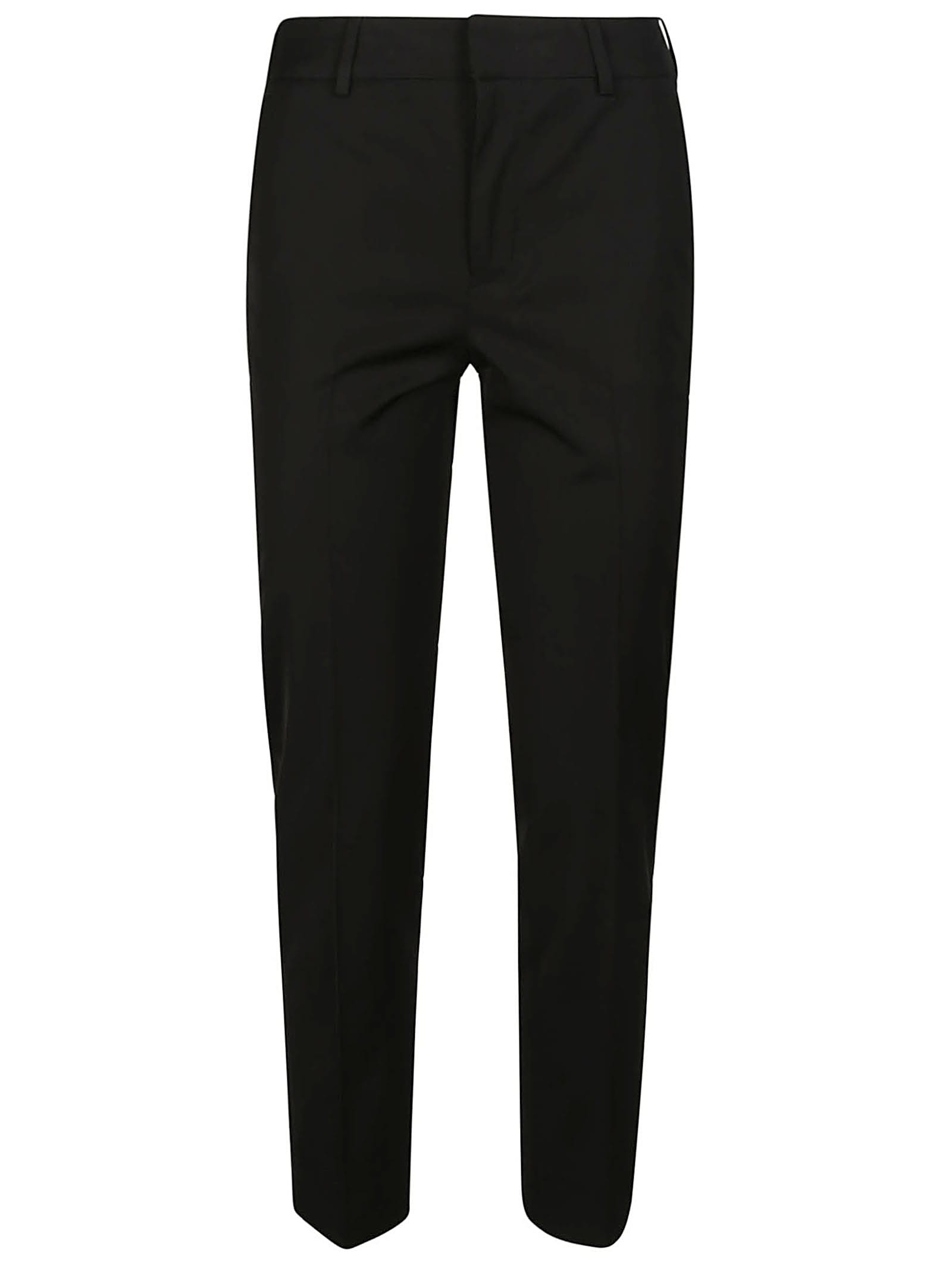 PT Torino Black Stretch Viscose Pant