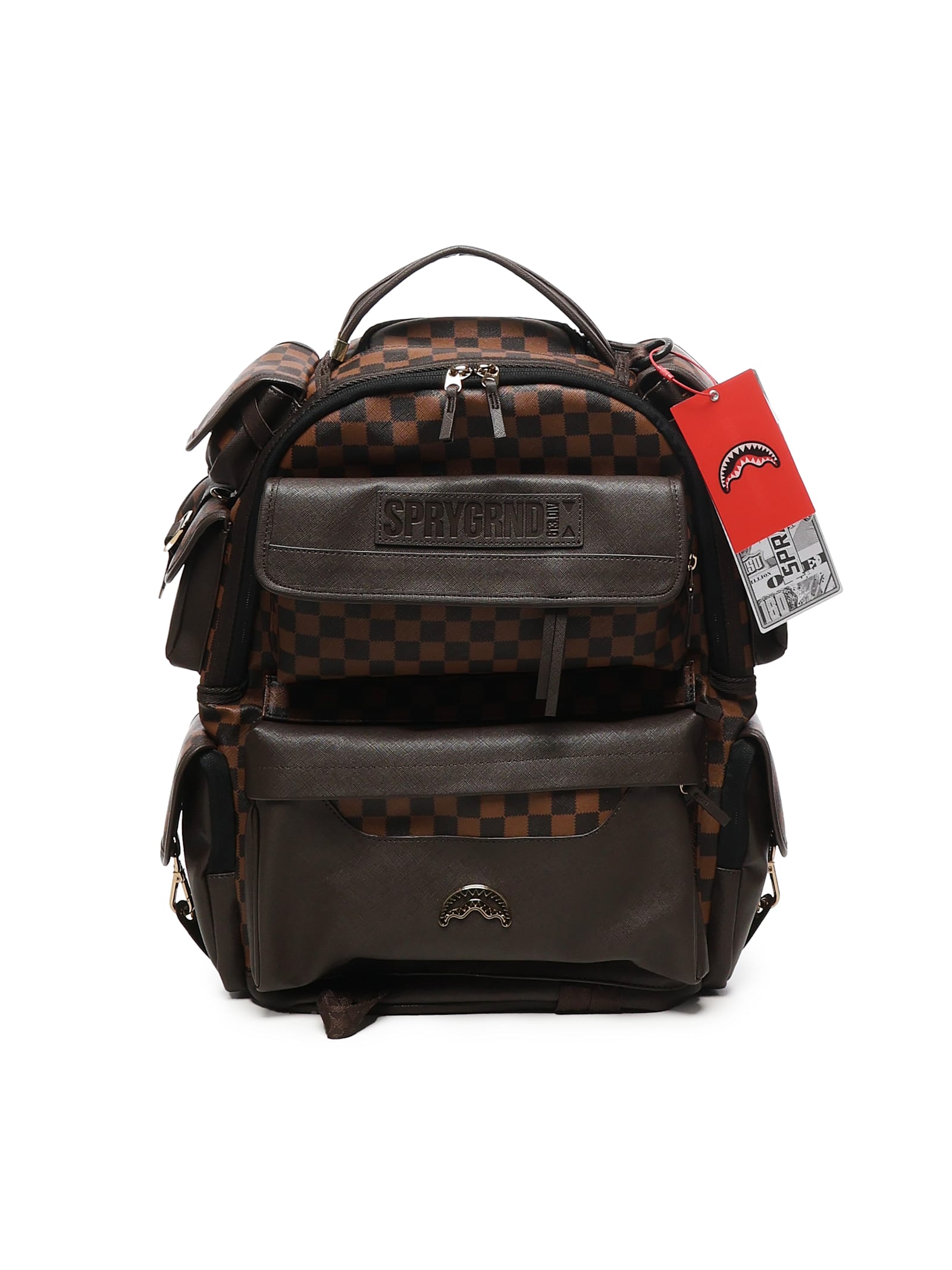 Sprayground 特勤像素浮雕背包