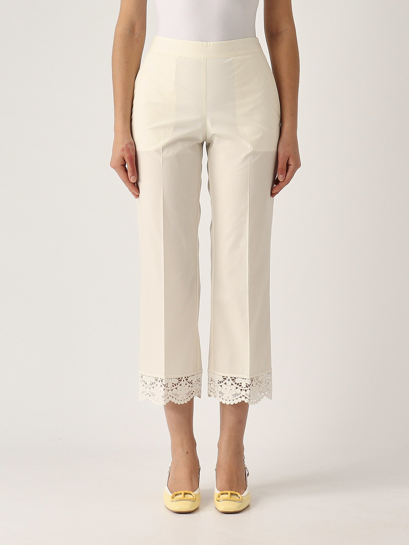 TwinSet Cotone Trousers