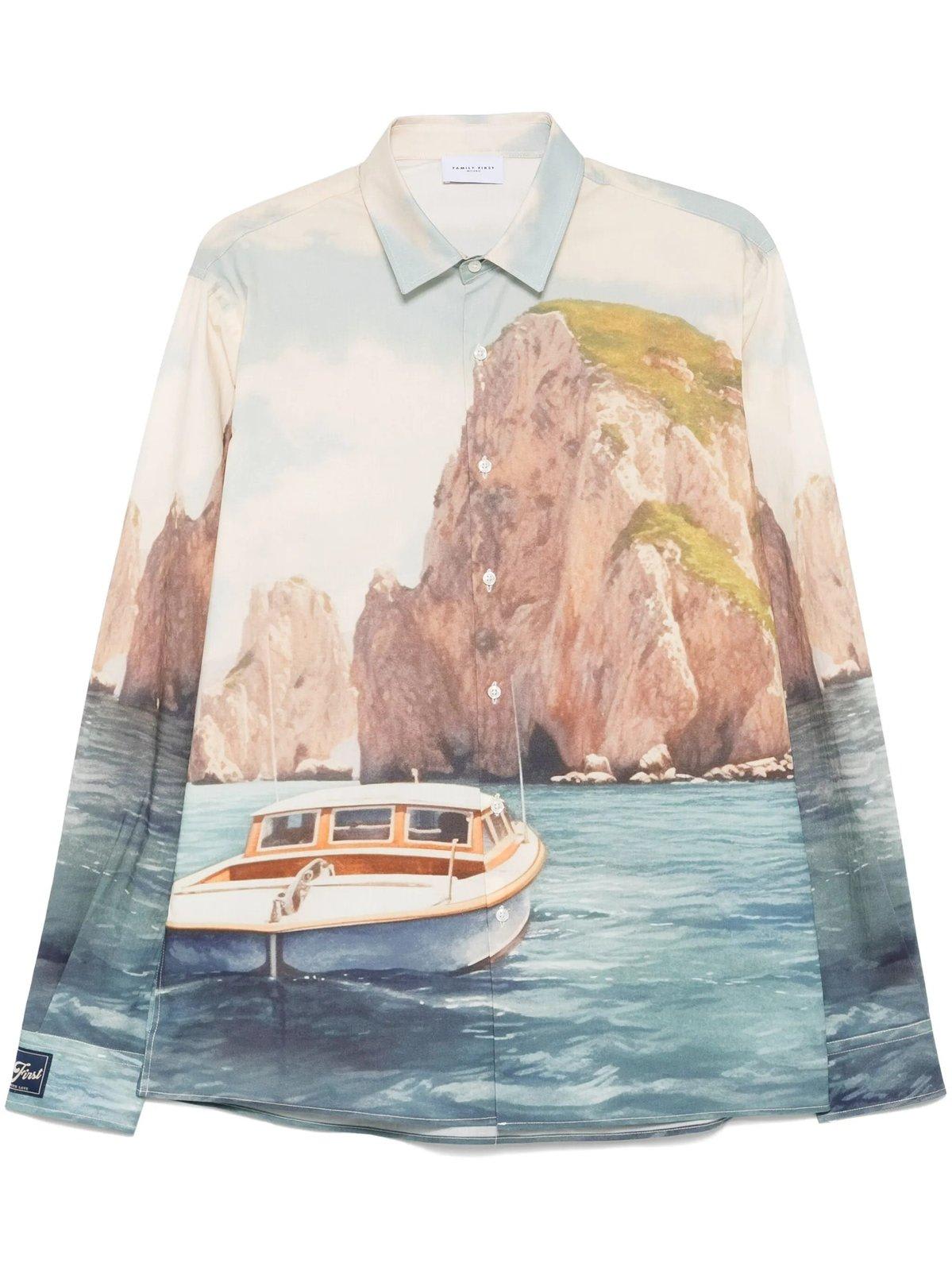 Family First Milano Capri Printed Shirt