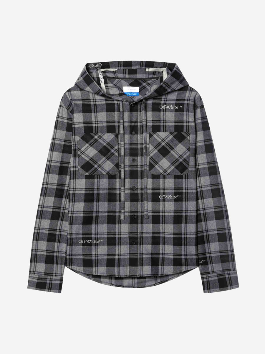 Off-White 格纹宽松衬衫