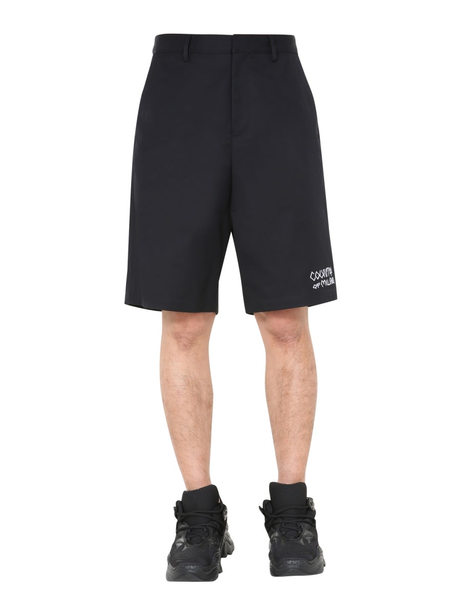 Marcelo Burlon Country Bermuda