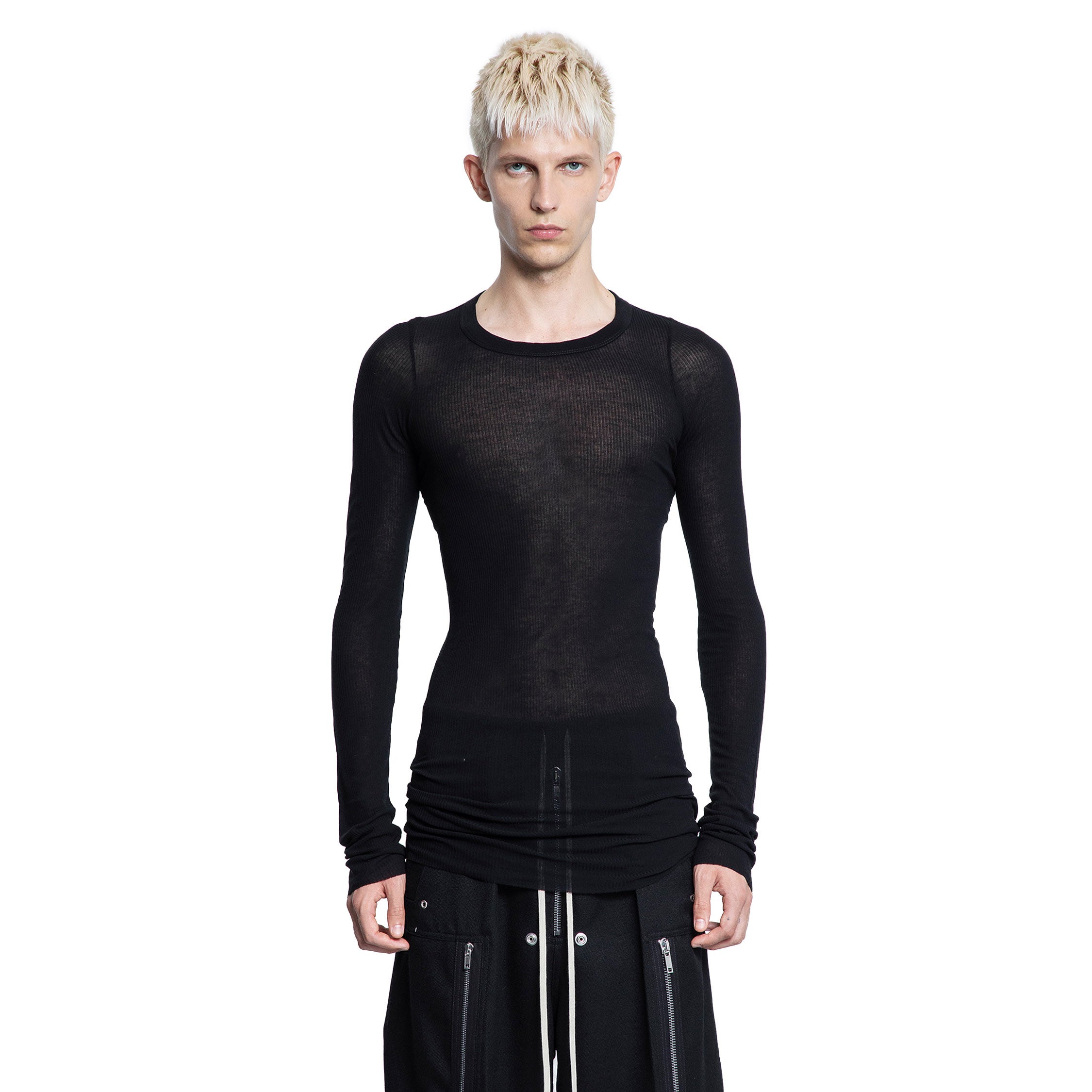 Forever Rib LS T in Mini Rib Jersey