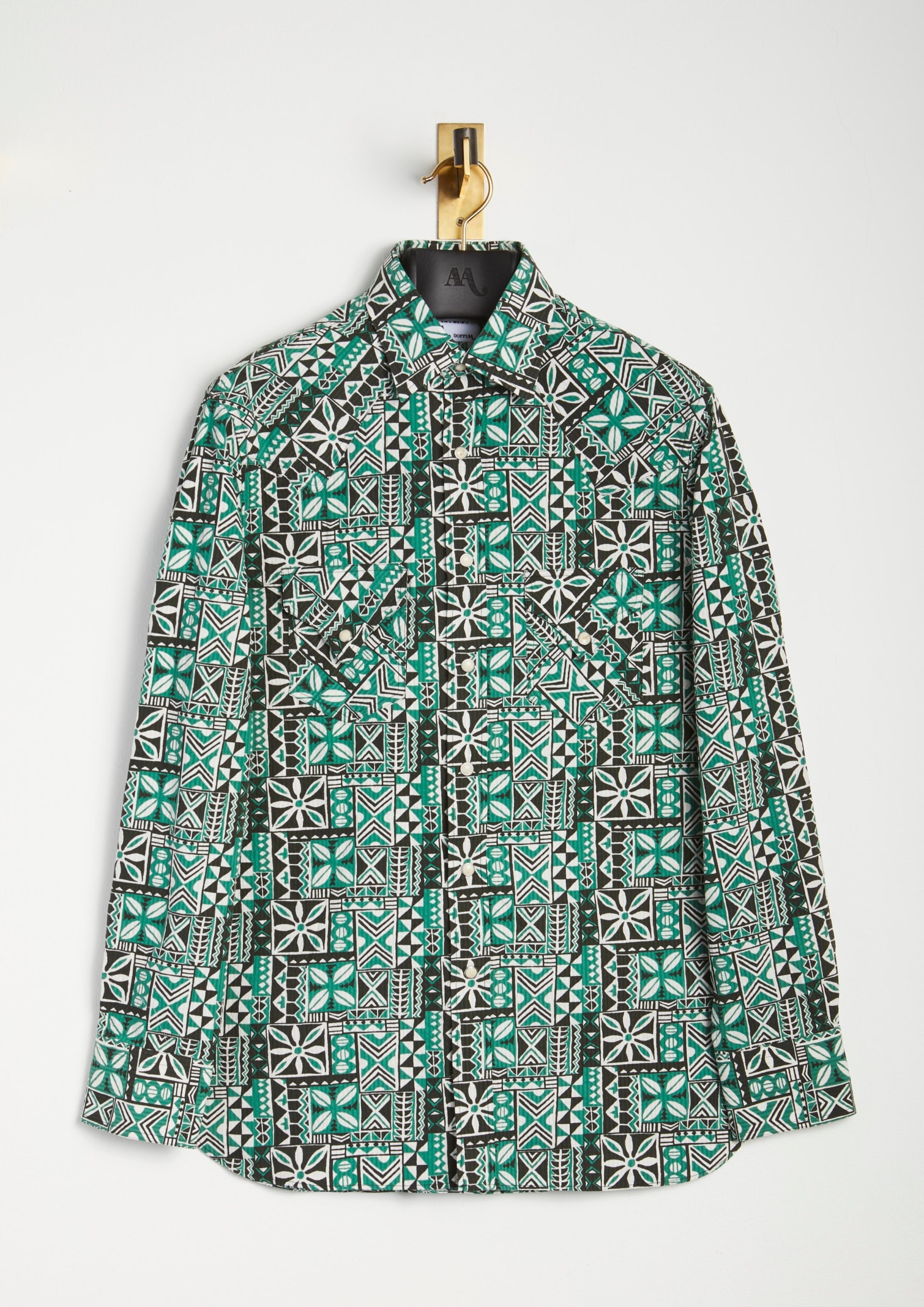 doppiaa Aariosto Printed Western Shirt