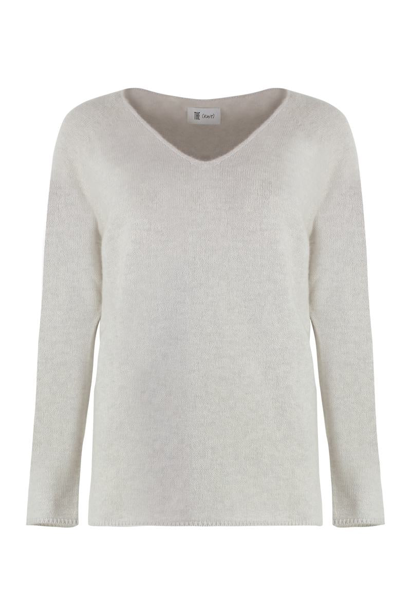 The (Alphabet) The (Knit) - Cashmere Blend Pullover