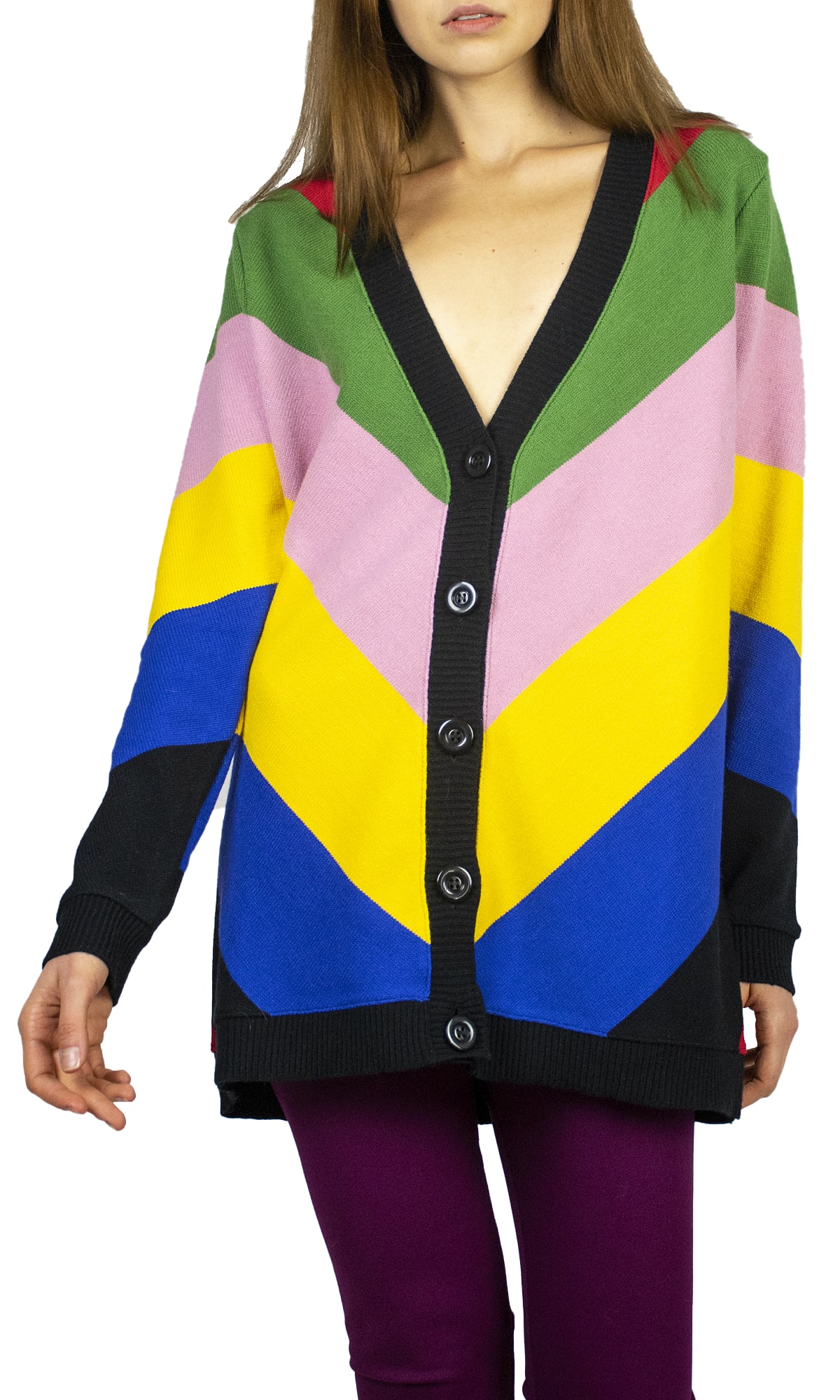 Sara Battaglia Rainbow Cardigan