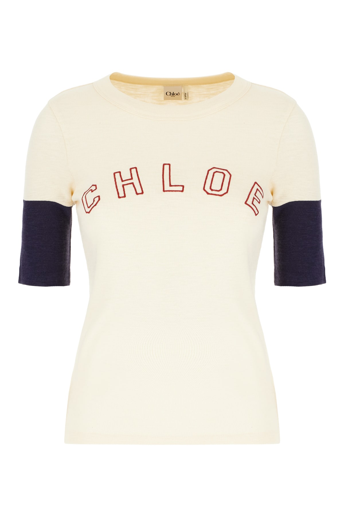 Chloé Sand Cotton Blend Sweater