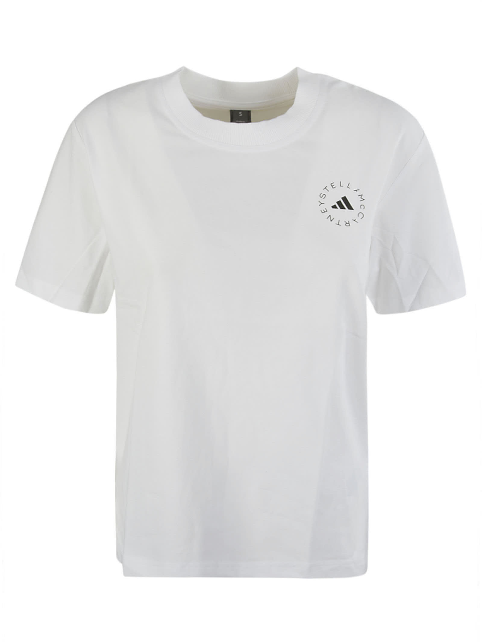 Adidas by Stella McCartney Logo Printed Crewneck T-shirt