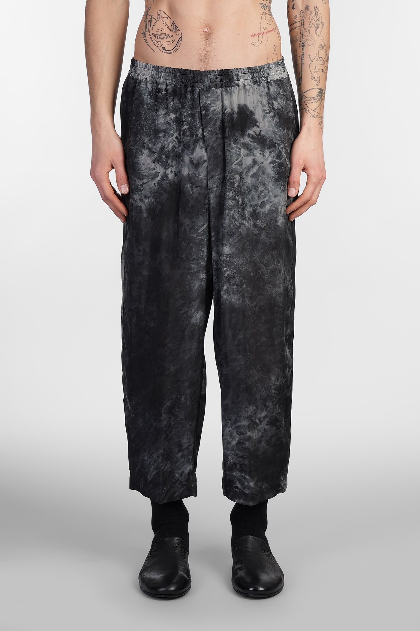 Sapio N 42l Pants In Black Polyamide Polyester