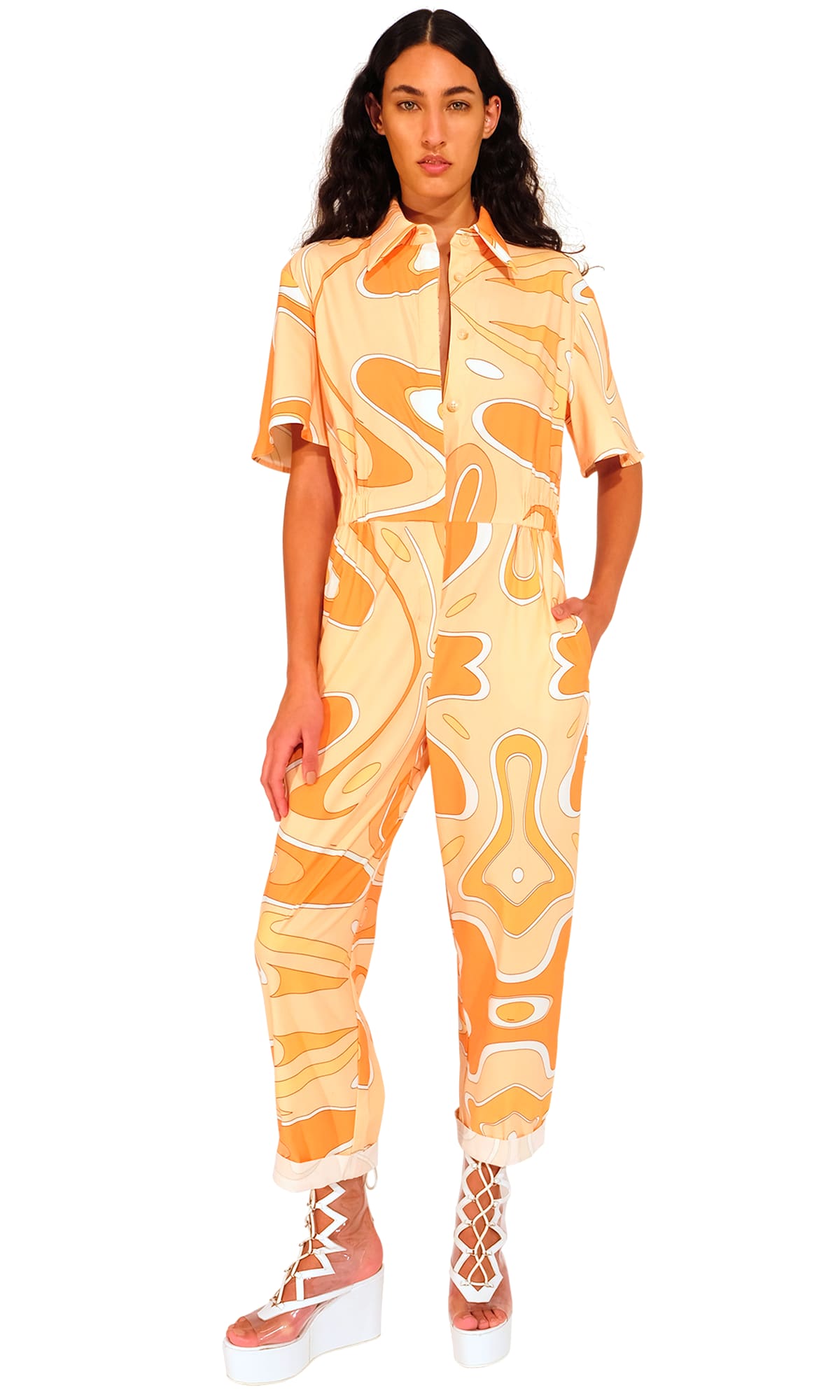 Sara Battaglia Jumpsuit