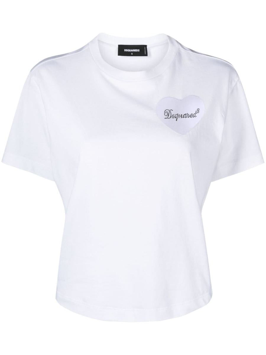 DSQUARED2 Boxy-Fit Cotton T-Shirt