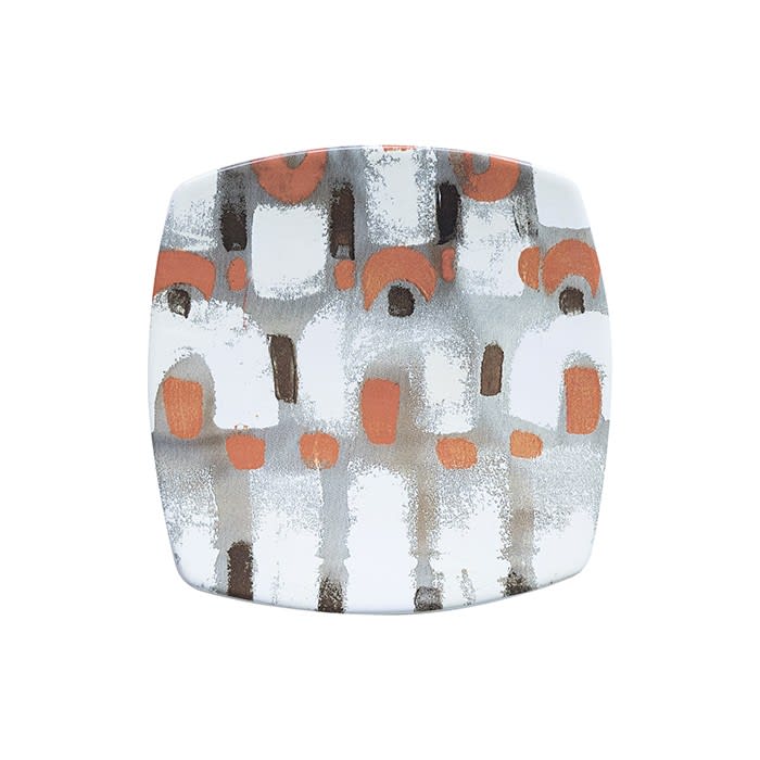 Le Botteghe su Gologone Plates Square Ceramic Colores 20,5x20,5 Cm