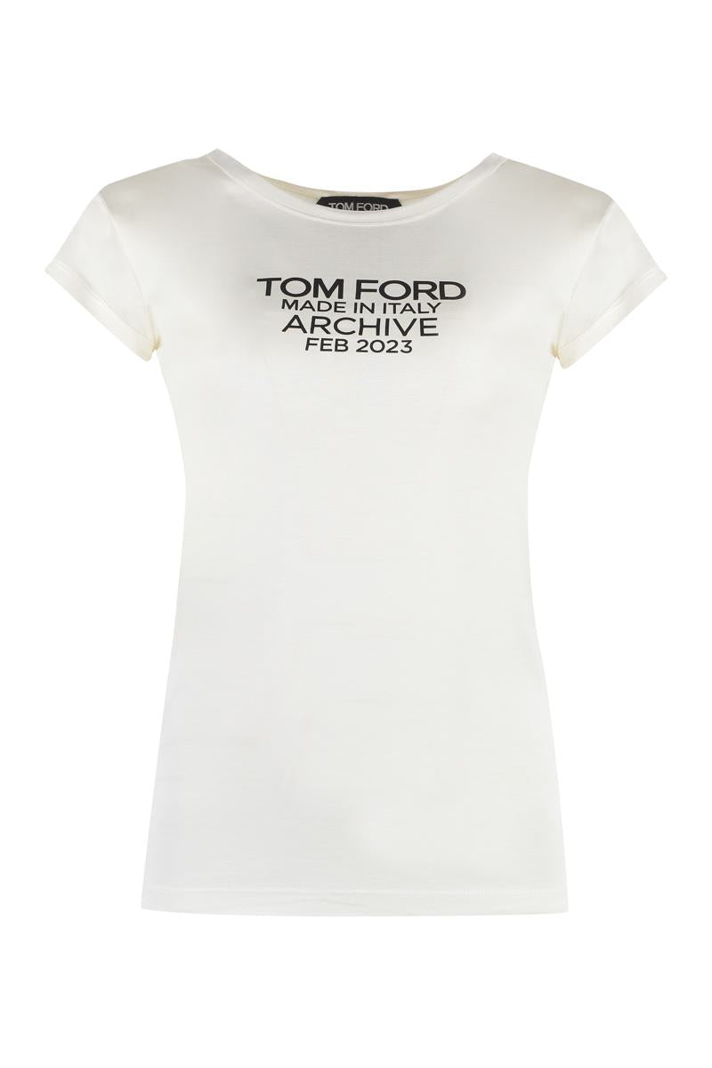 Tom Ford Silk T-Shirt