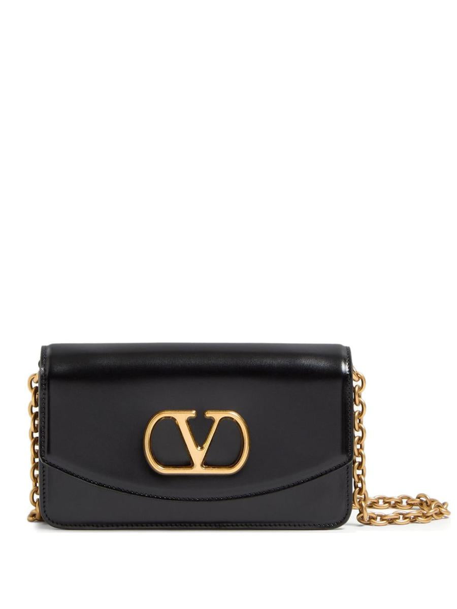 Valentino Garavani Vain 小号皮革手拿包
