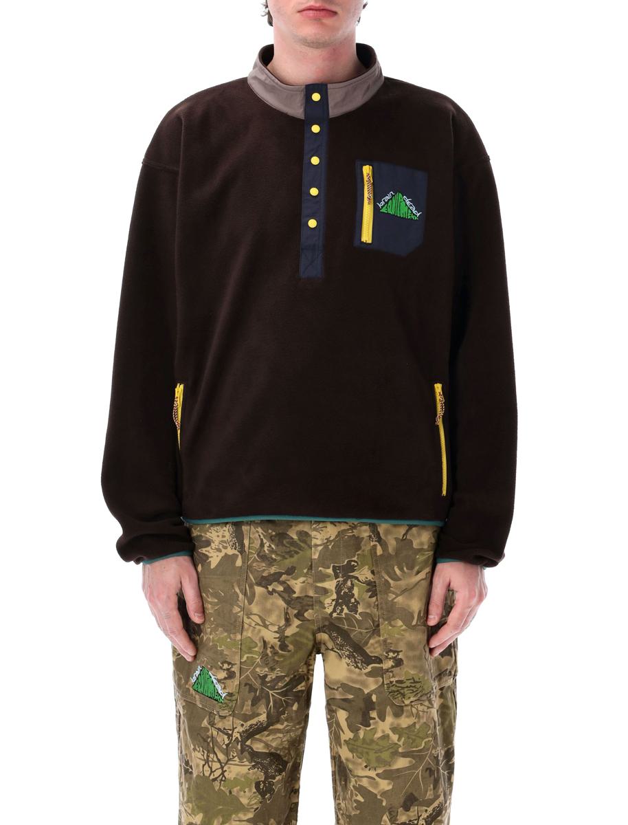 Brain Dead Equipment Ripstop Pullover Fleece Jacket