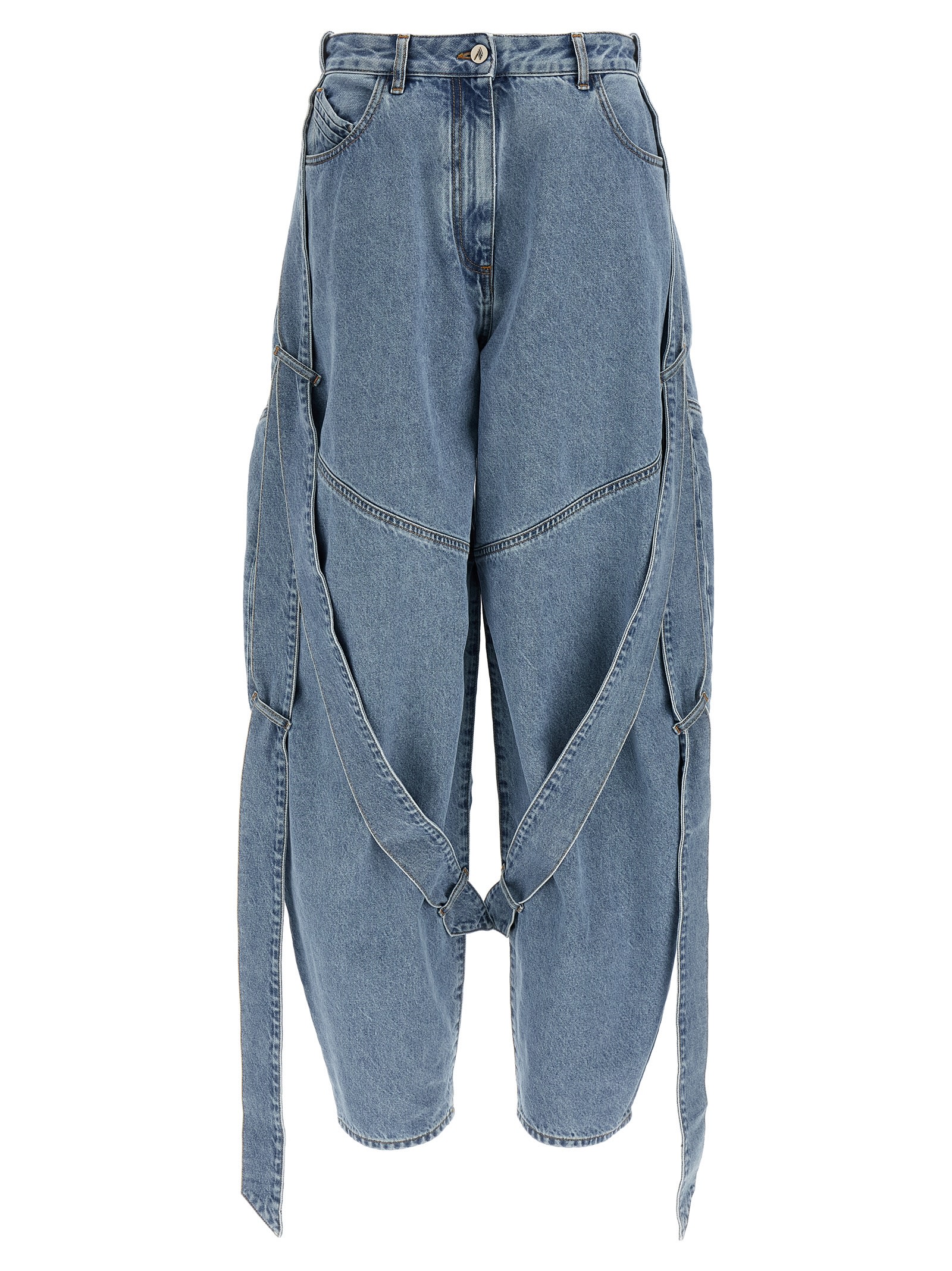 The Attico Tape Jeans